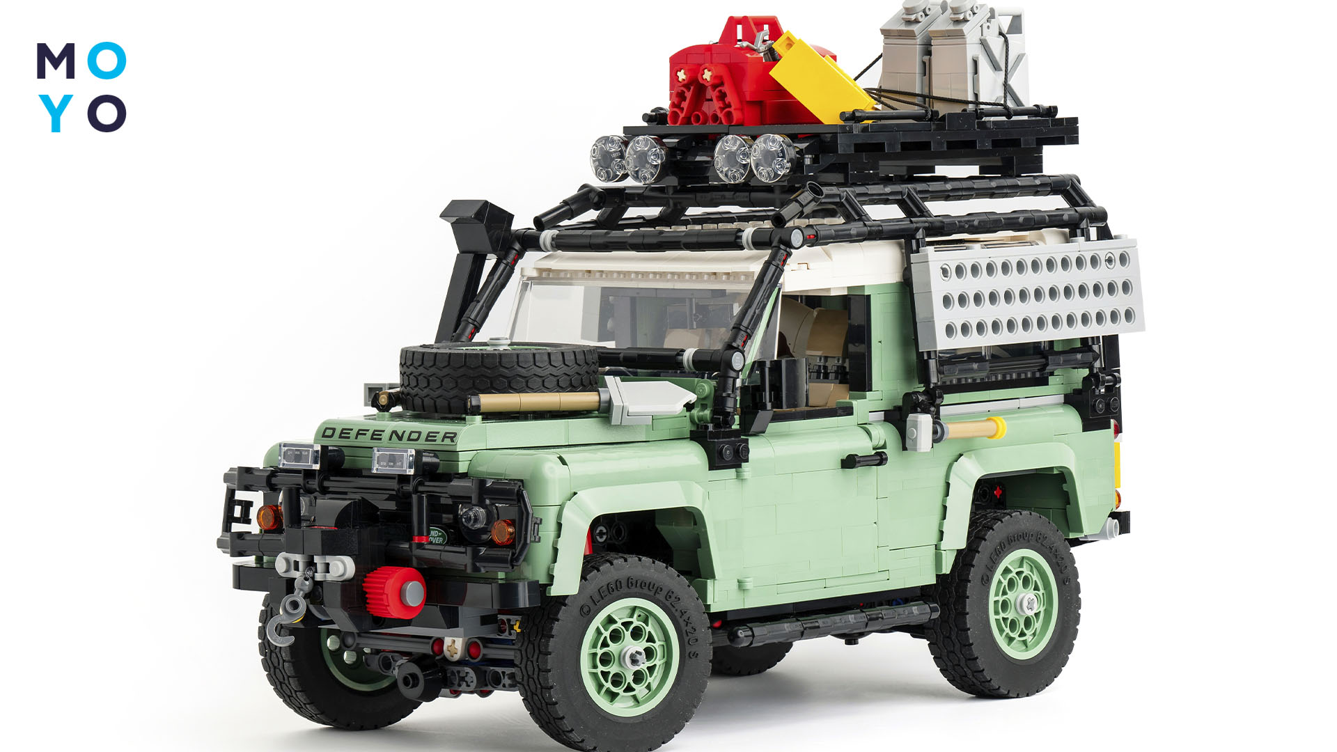 сделать военный джип с LEGO деталей