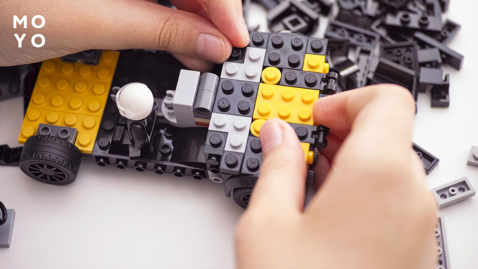 собрать платформу для джипа из ЛЕГО