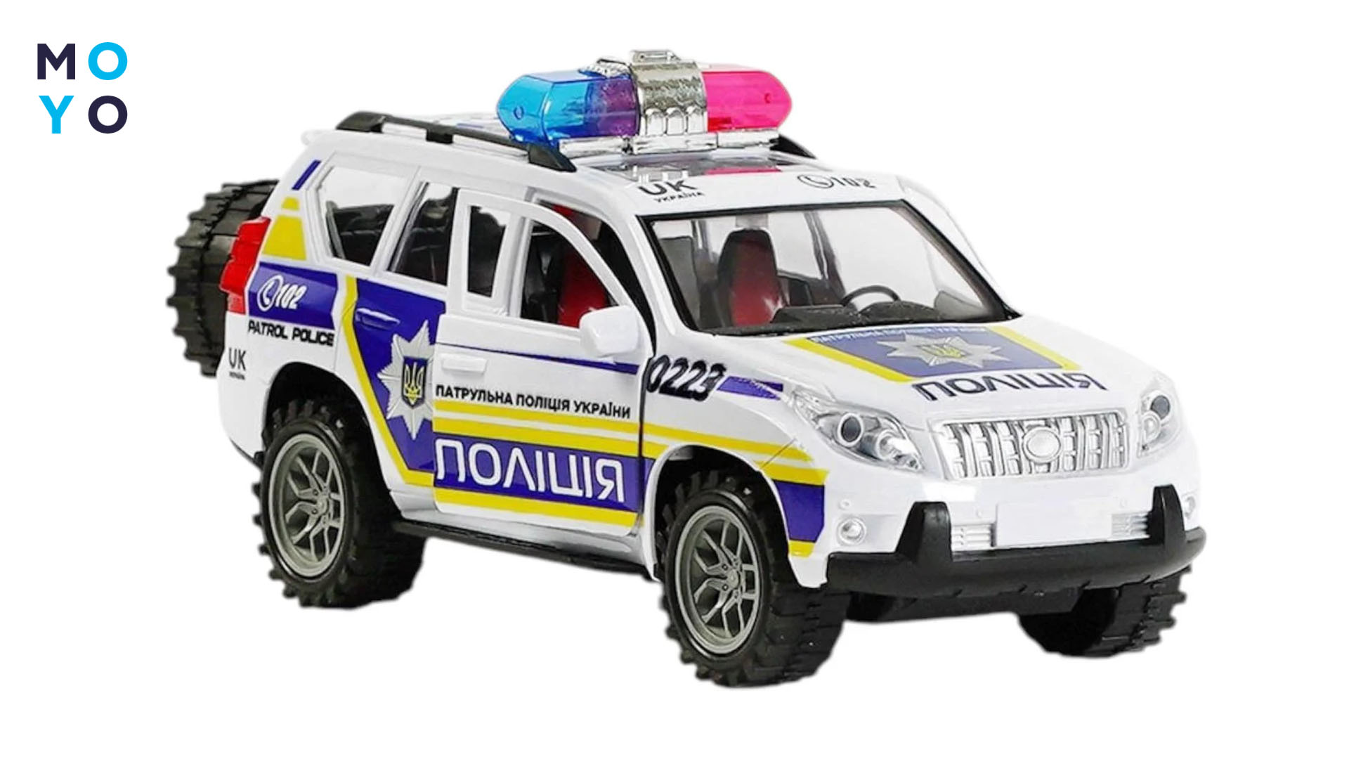 зібрати поліційний LEGO джип