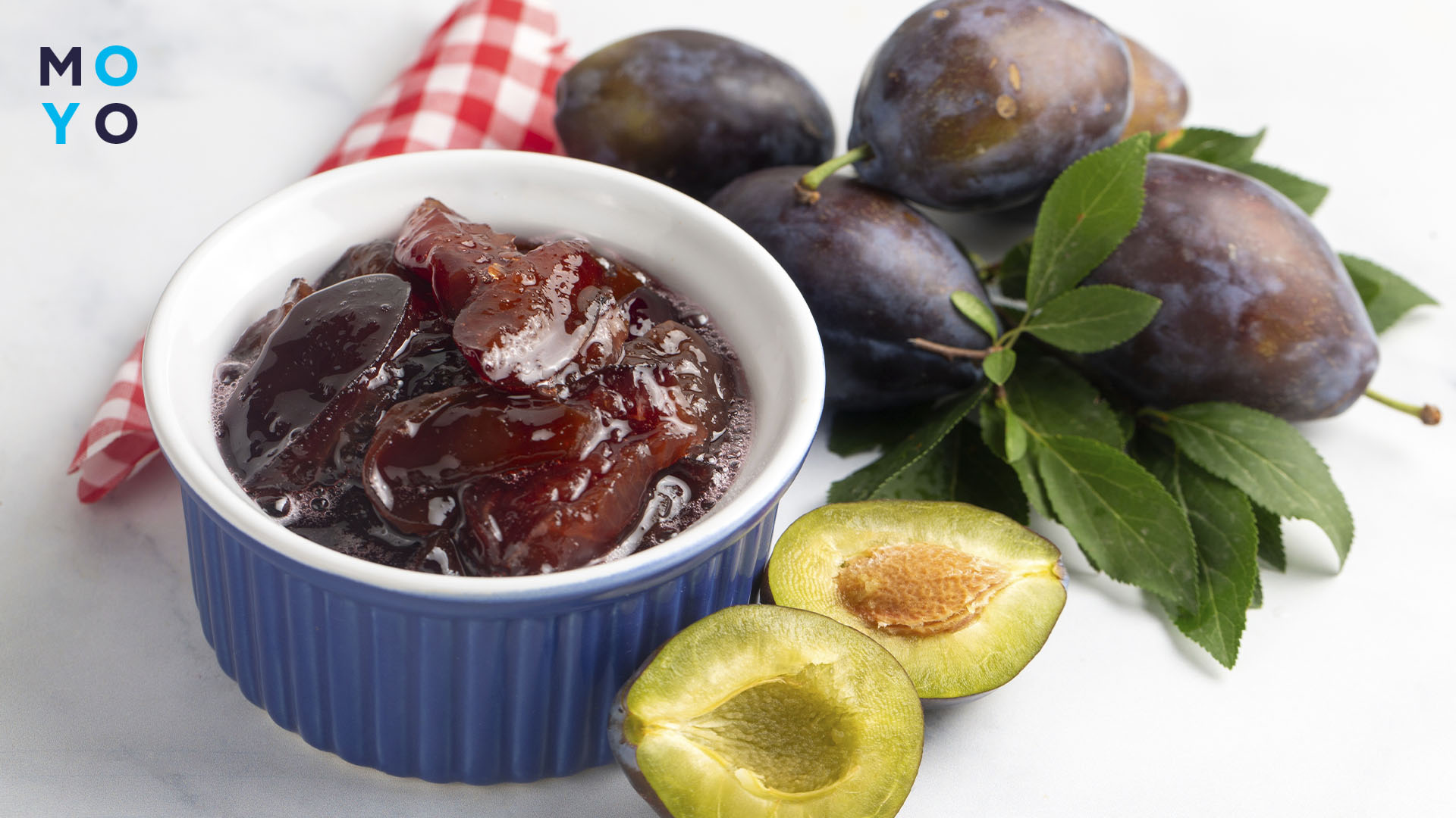 варенье половинками из слив