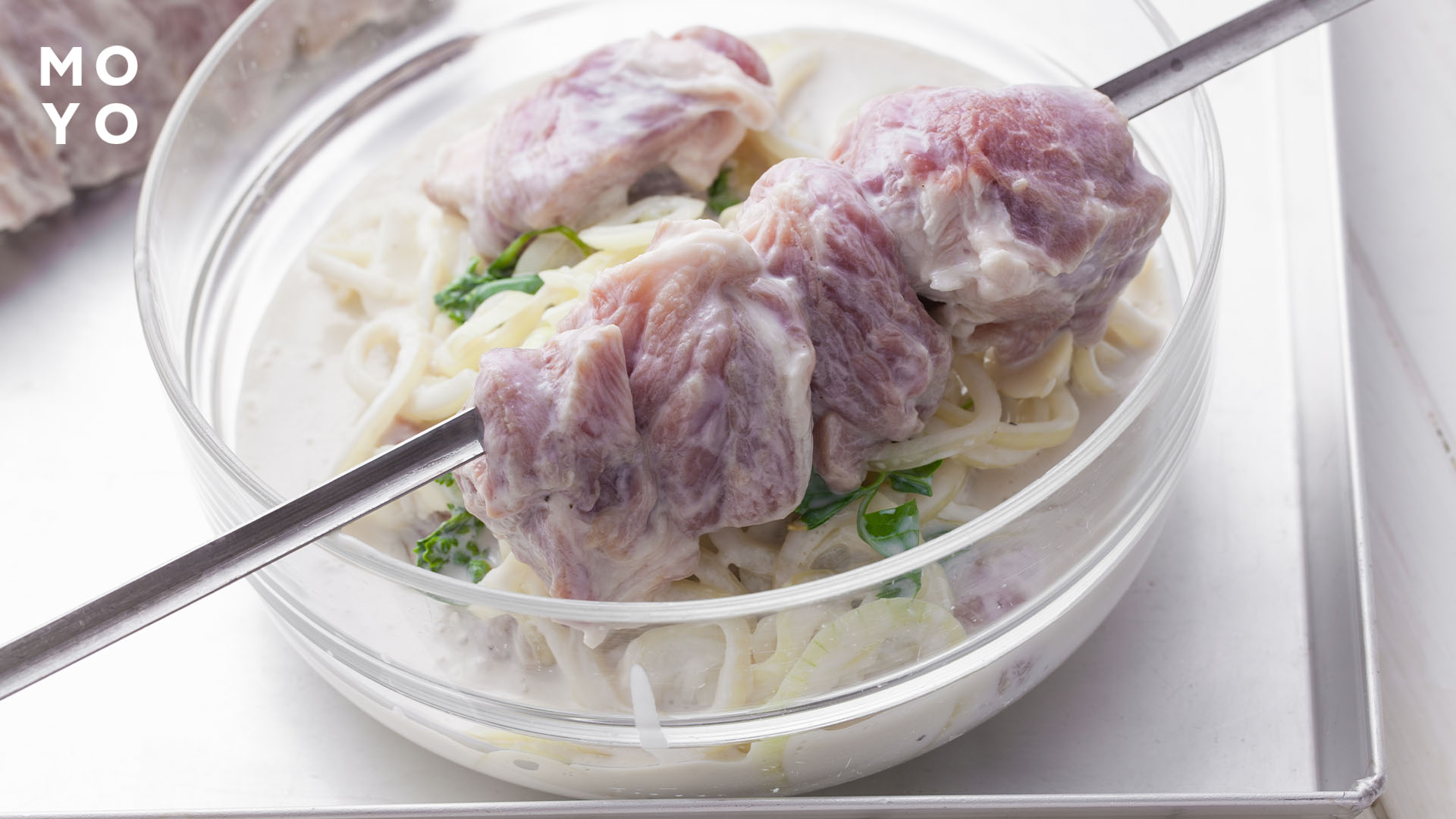 замаринованное мясо на кефире