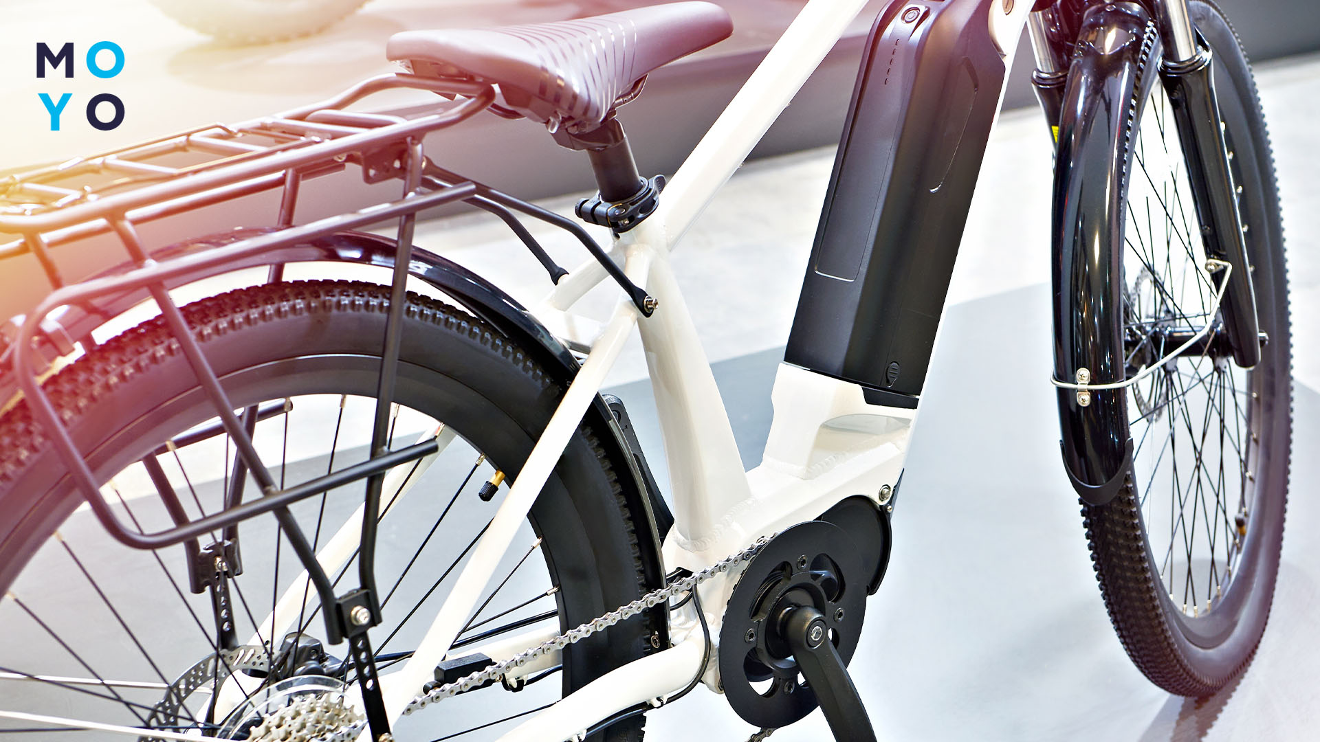 електровелосипед у місті