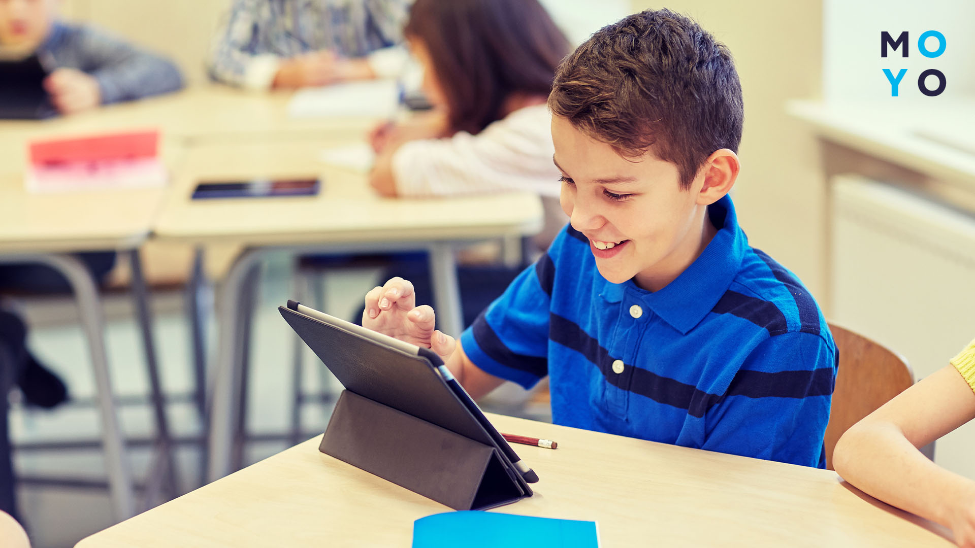 обучение в школе с помощью планшета