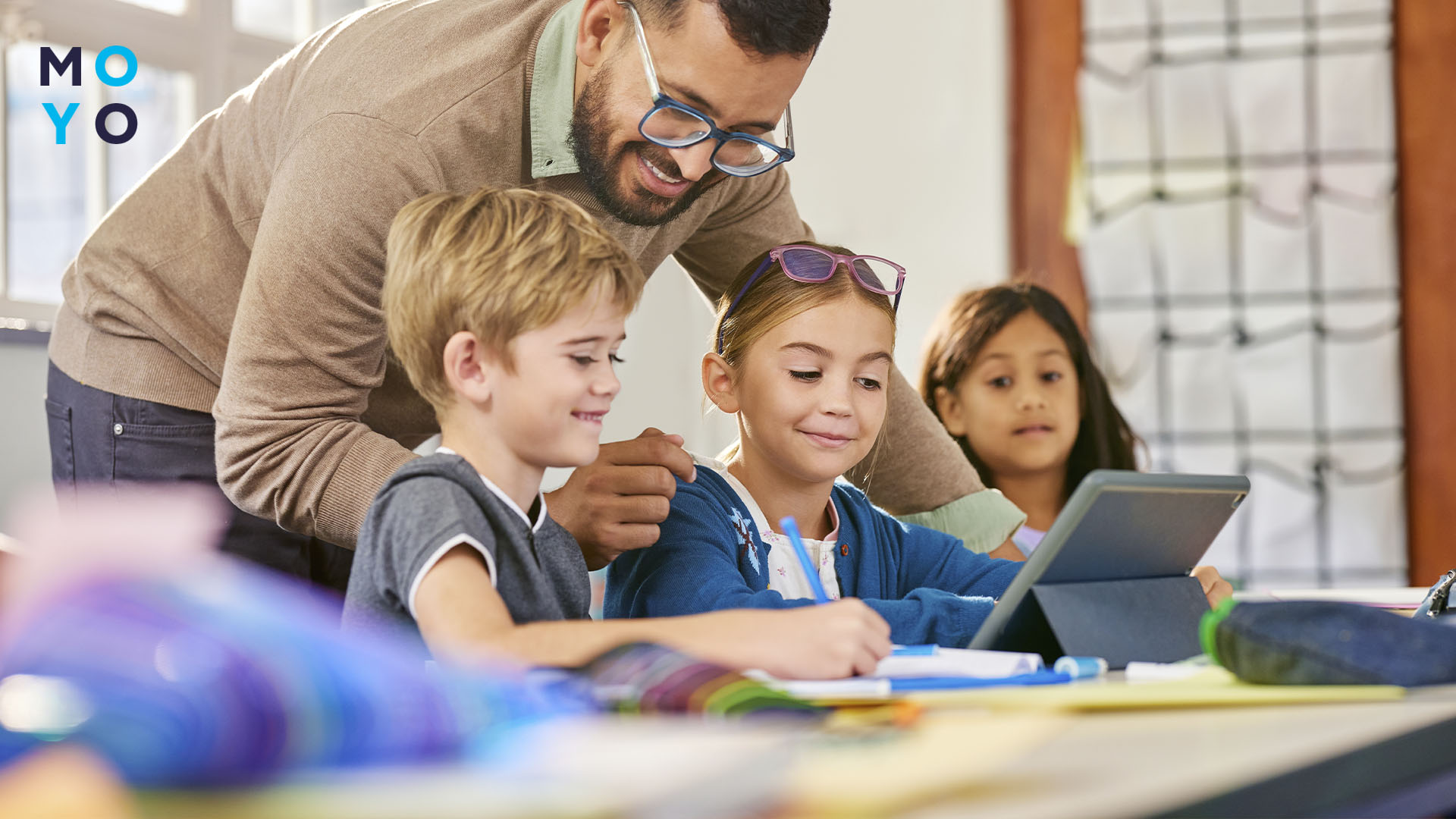 планшет помогает в учёбе