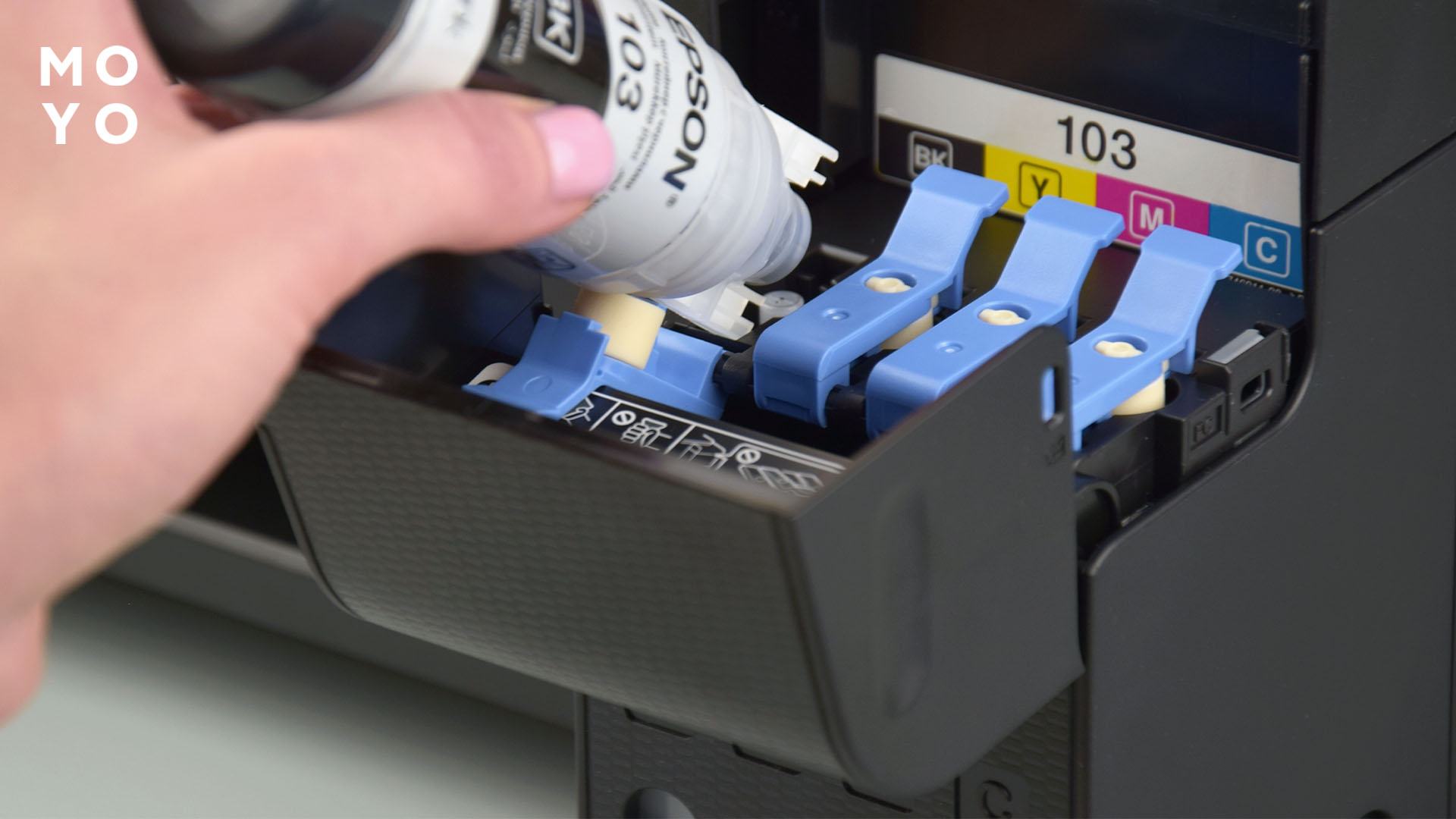 скидання лічильника чорнила на принтері Epson