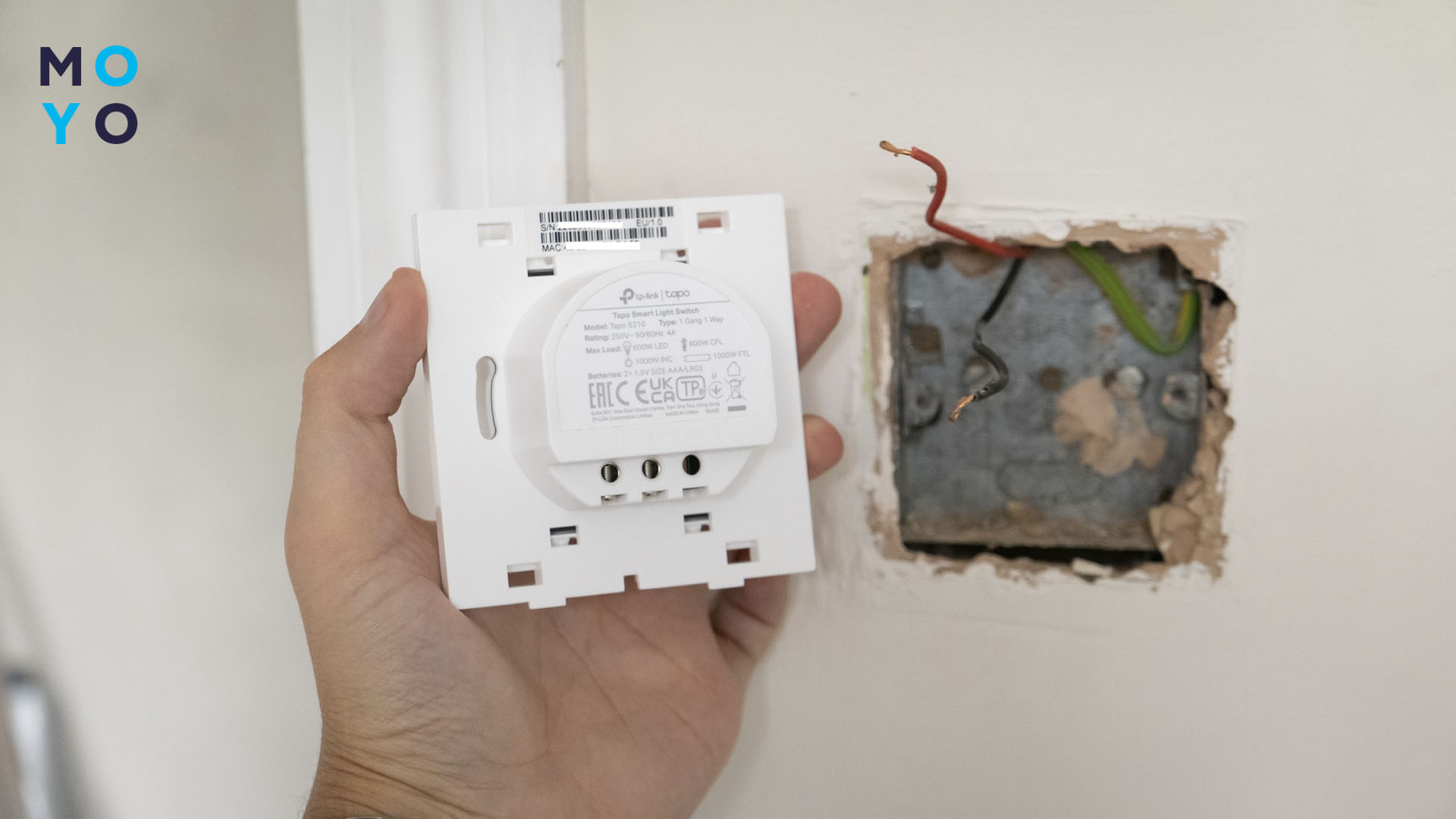 установка умного выключателя