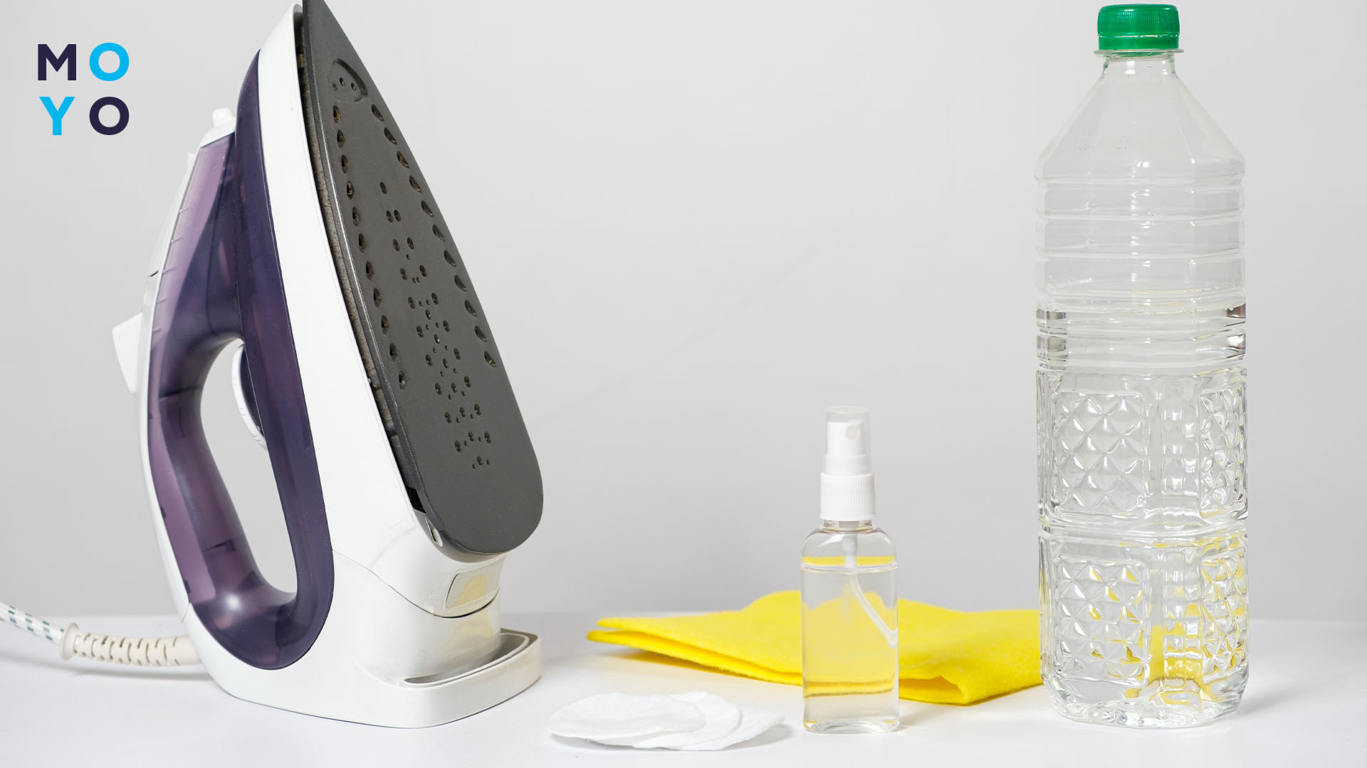 удалить следы от утюга уксусом