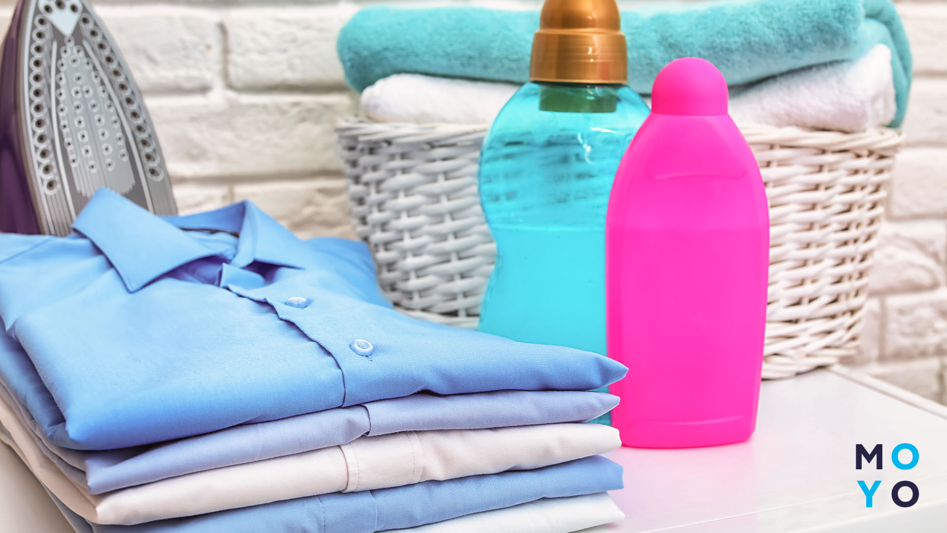 удалить следы от утюга моющим средством