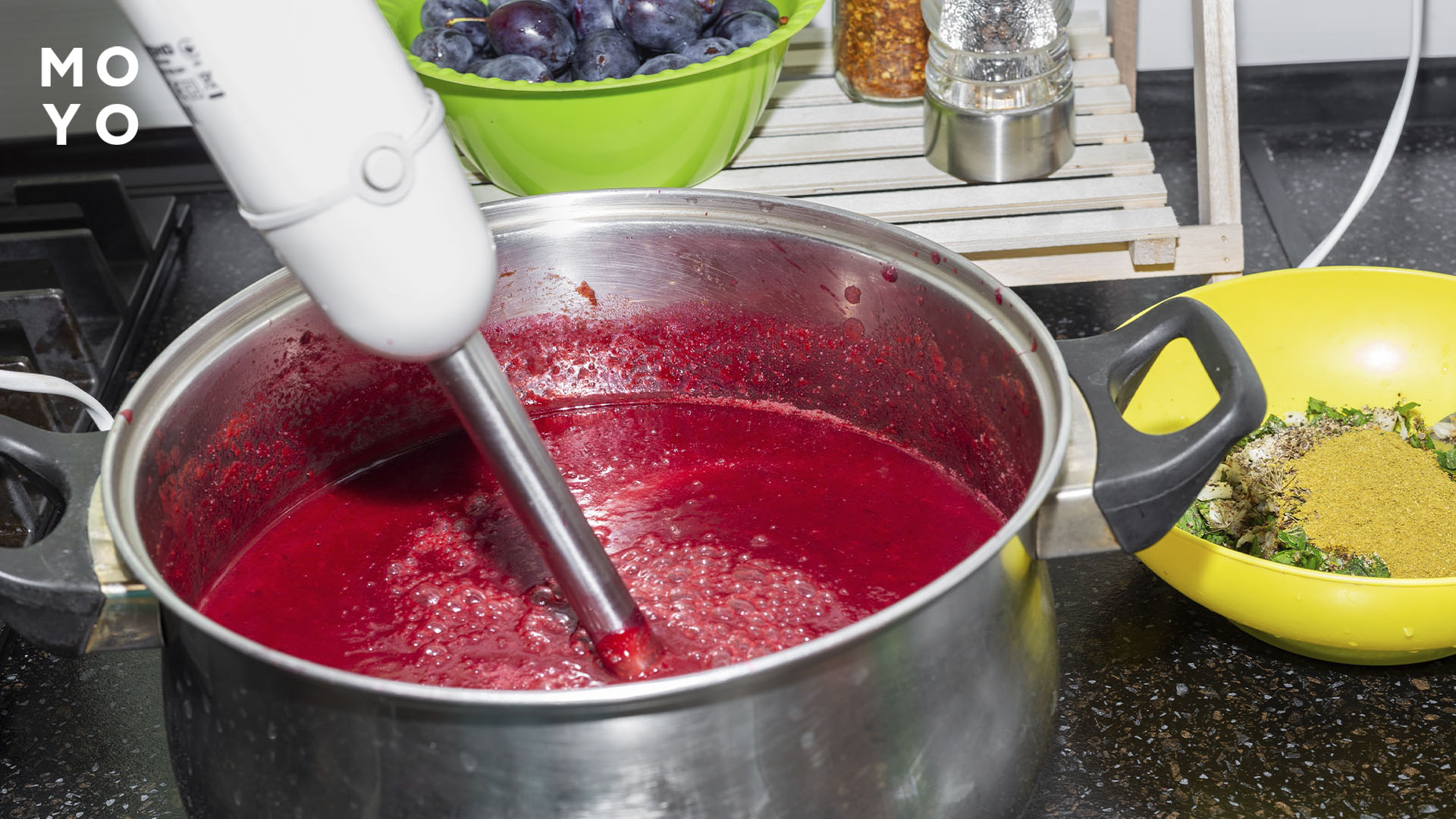 перебить ткемали блендером