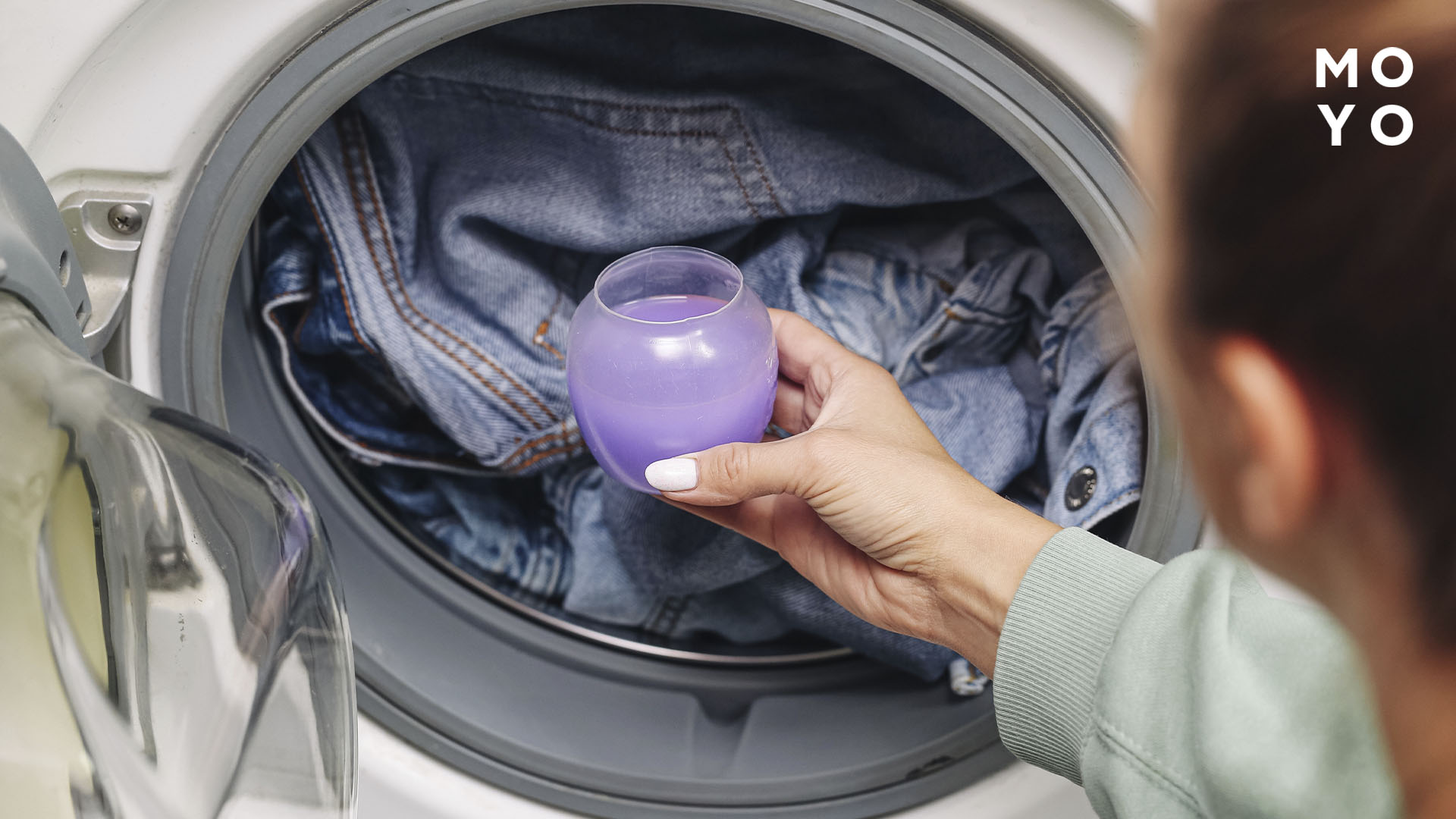 Як прати сині джинси