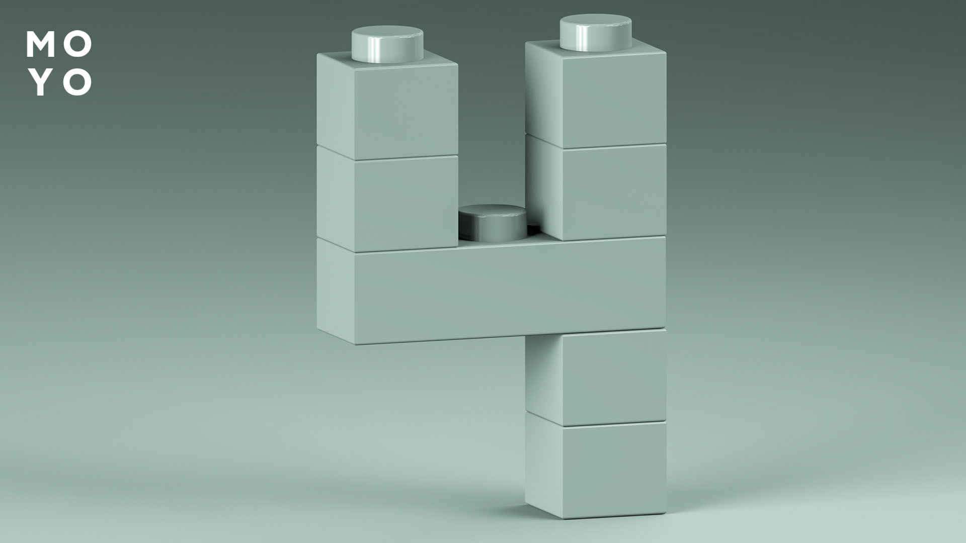 четвірка з великих кубиків LEGO