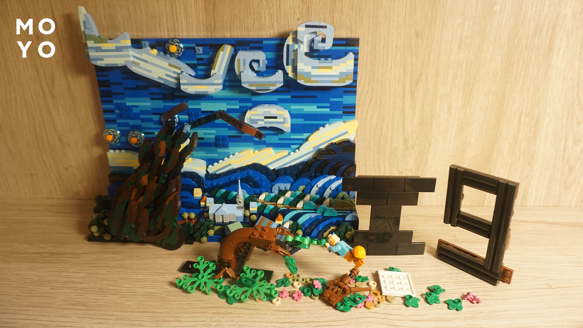 цифра 9 з LEGO