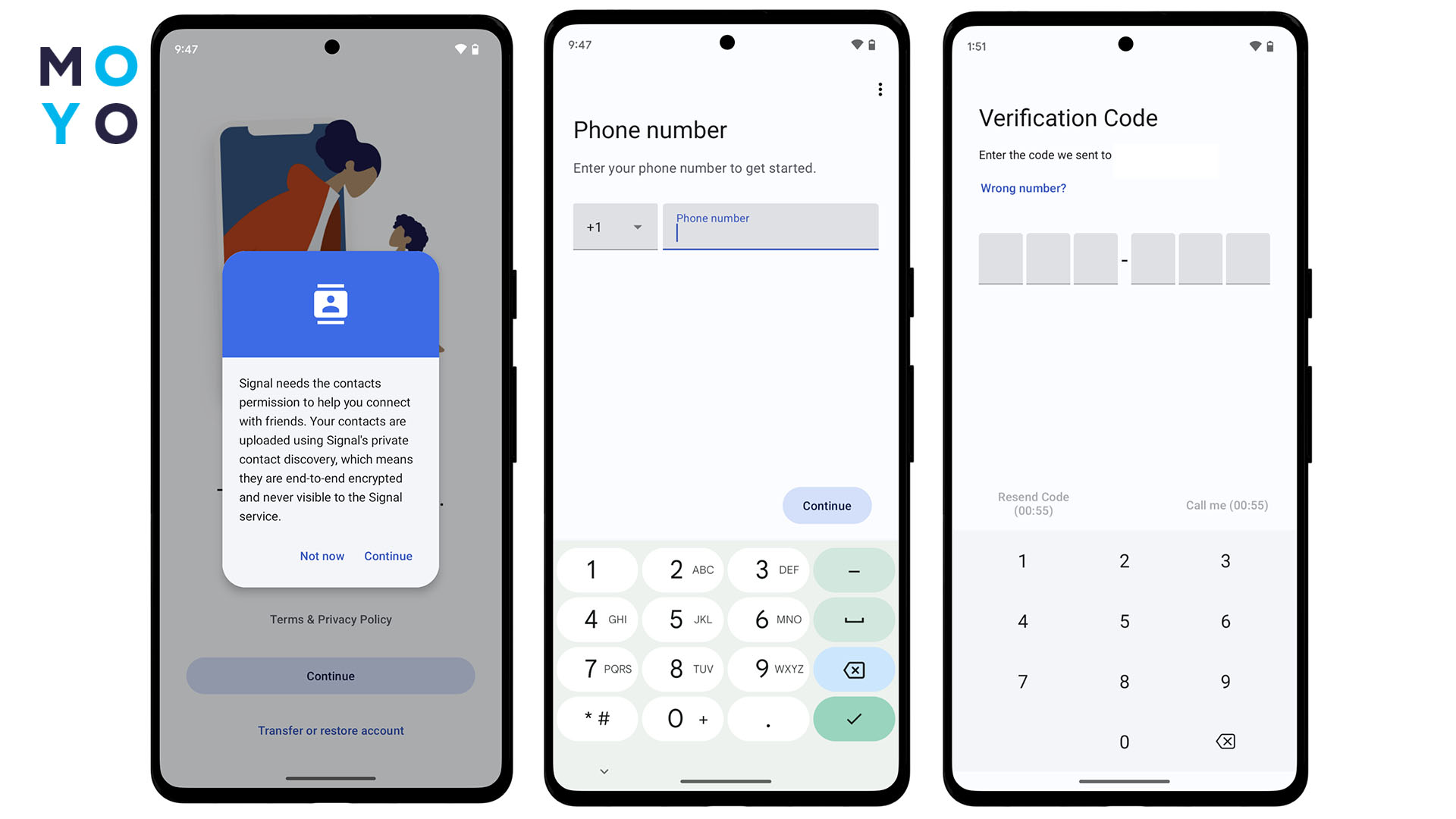 Signal на телефон