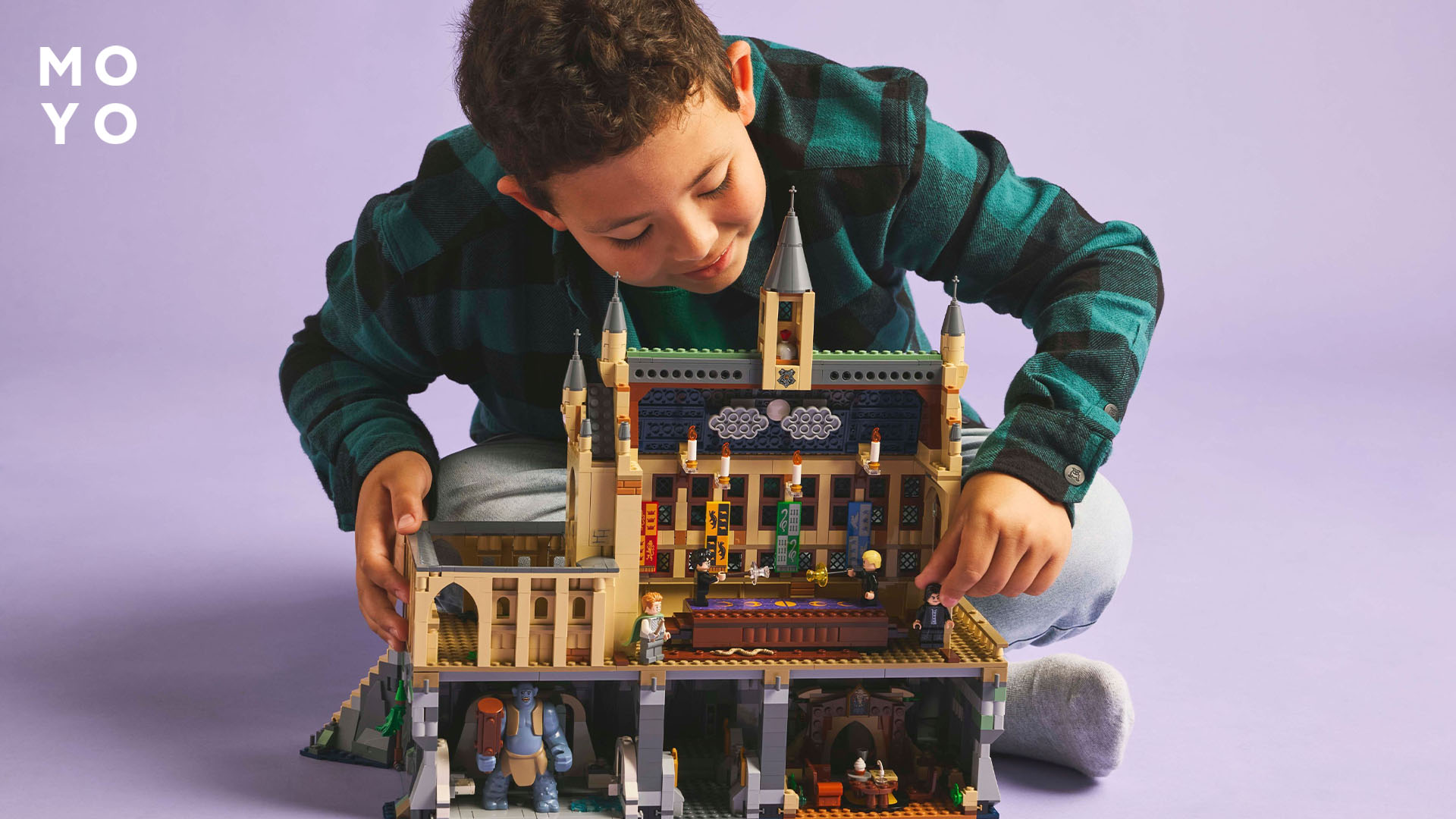 замок Гоґвортса з LEGO