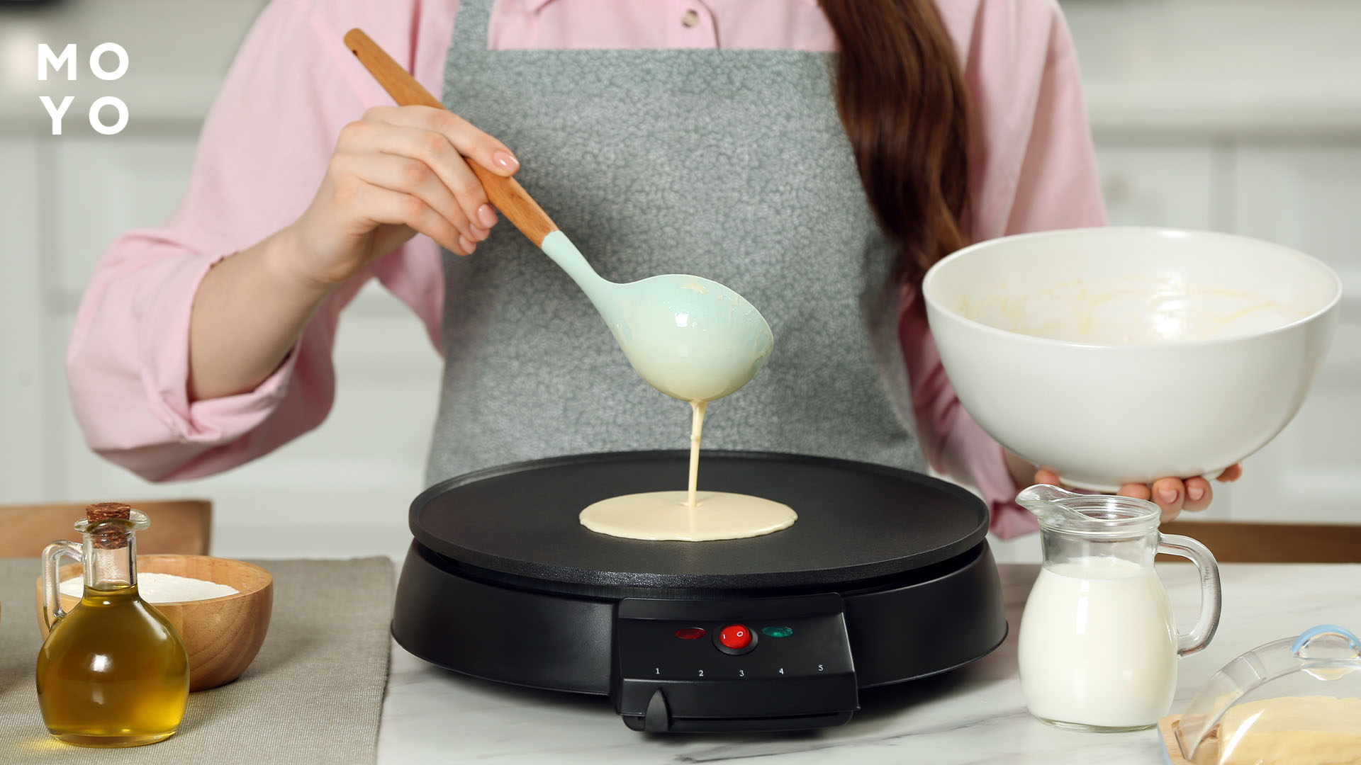 млинці на електромлинниці