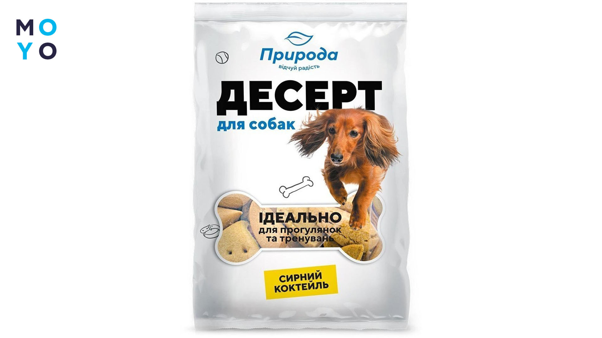 Вкусняшки для собак Природа Десерт Сырный коктейль