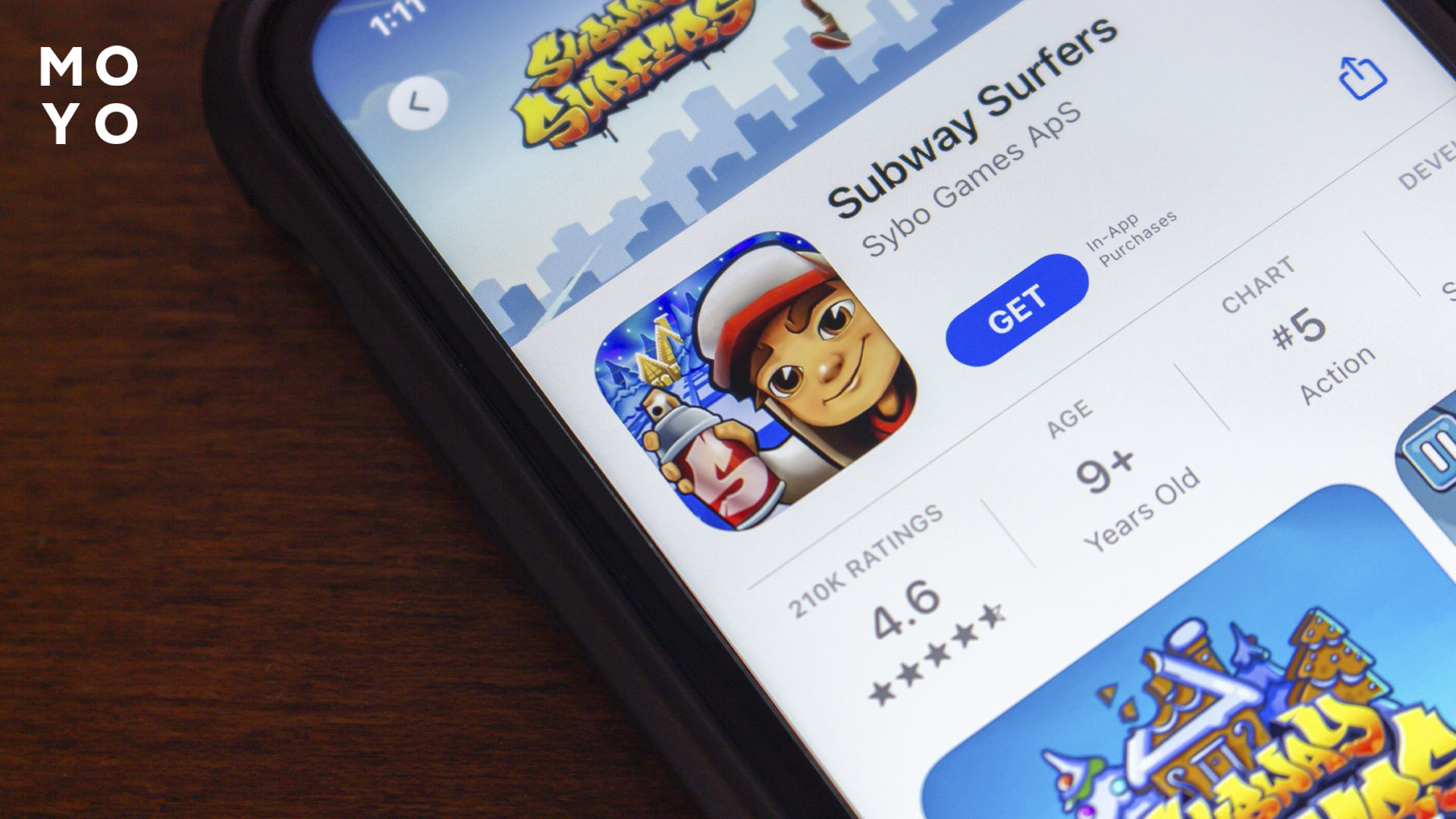 Установка Subway Surfers на телефон Apple