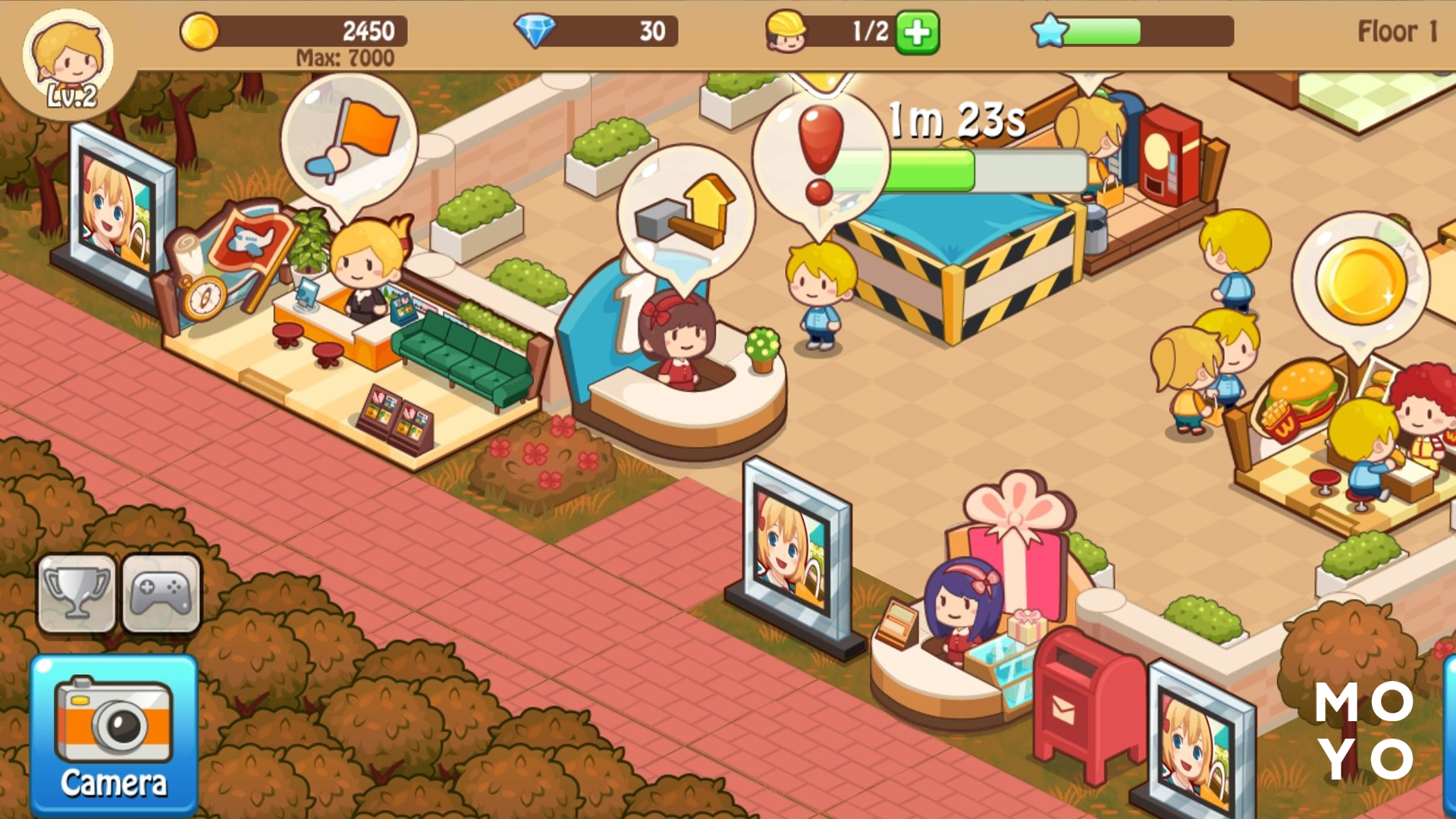 Игра Happy Mall Story на Айфон