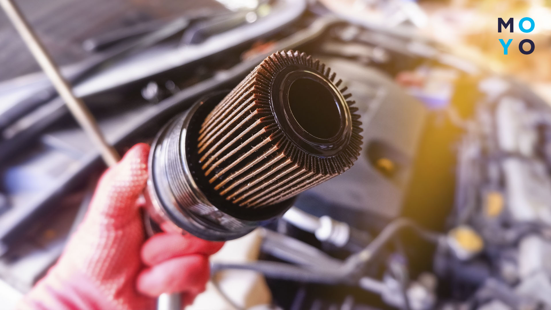 забруднений паливний фільтр