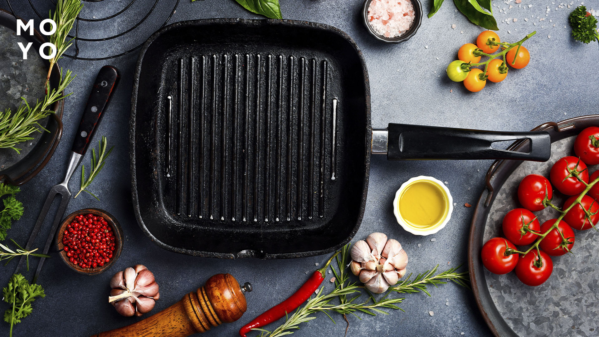 Сковорода гриль квадратної форми