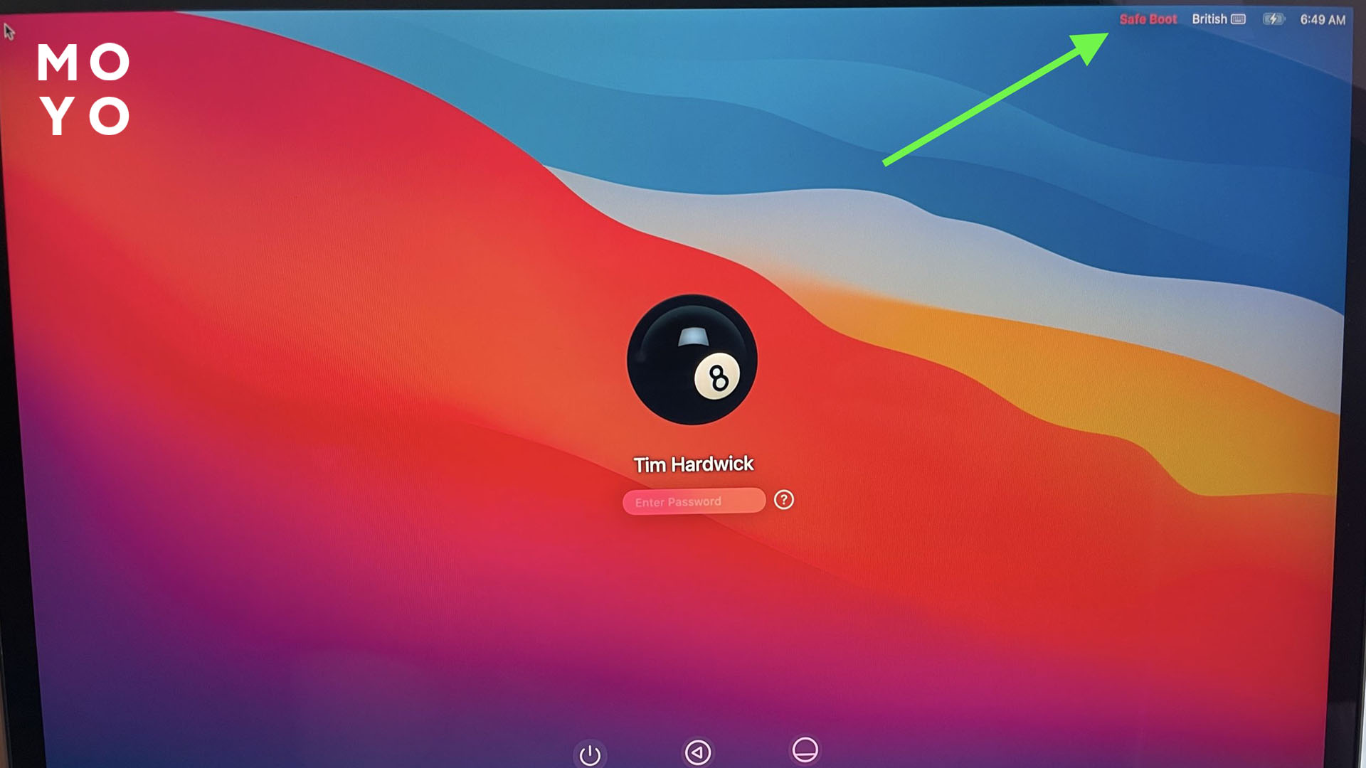 Запуск у безпечному режимі Intel