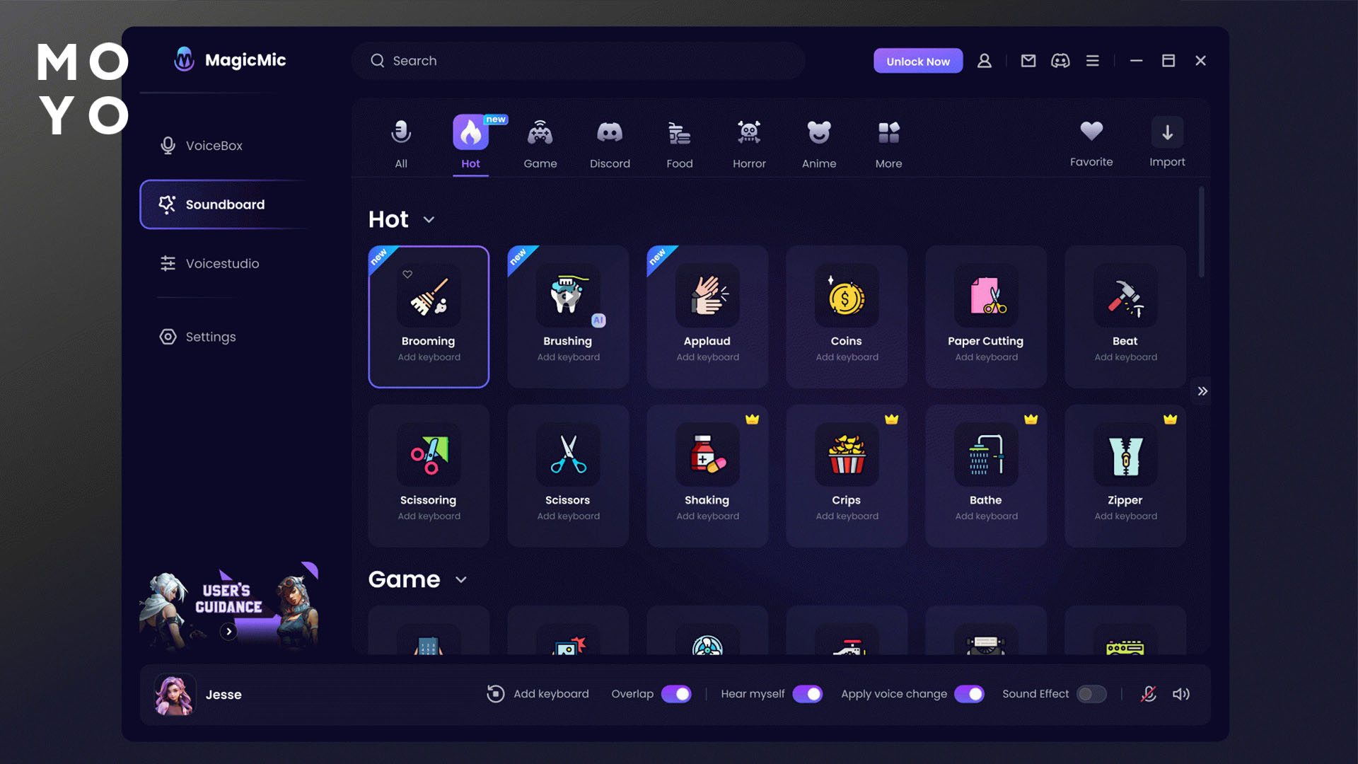 Приложение MagicMic для изменения голоса