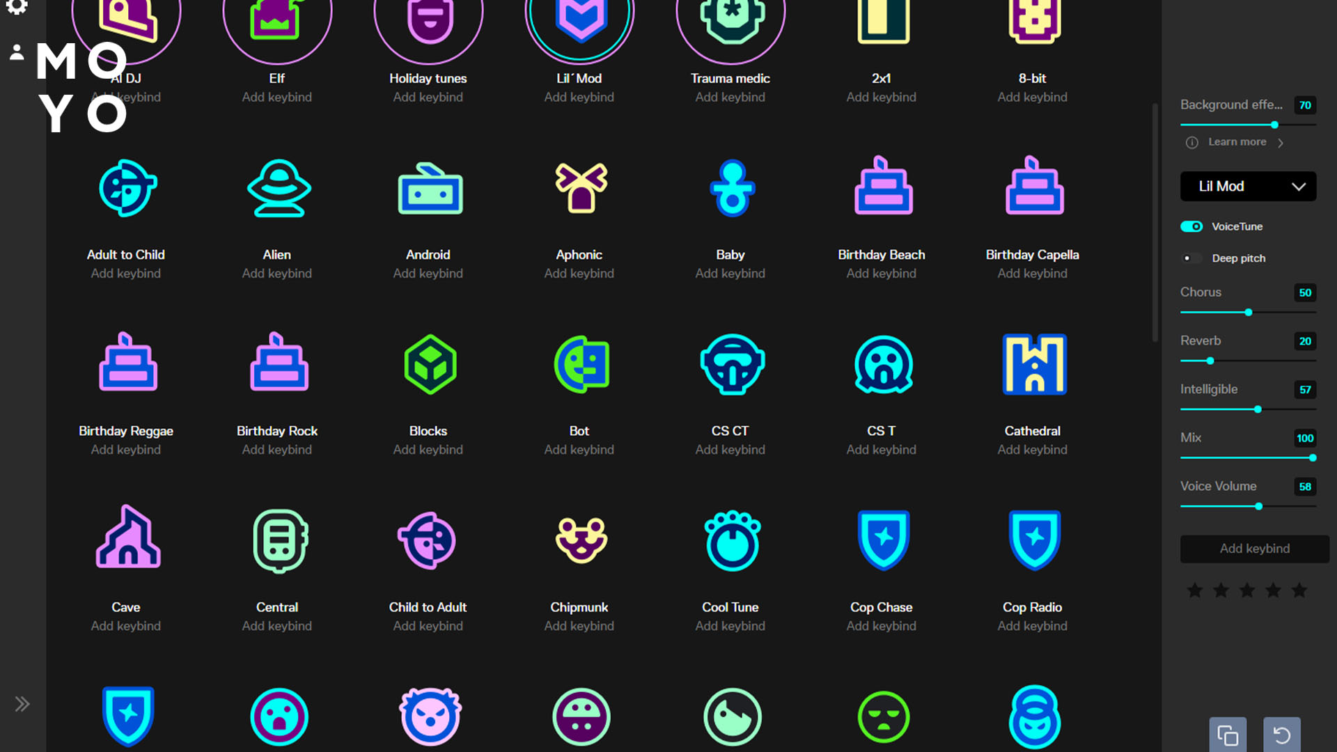 Программа Voicemod на ПК