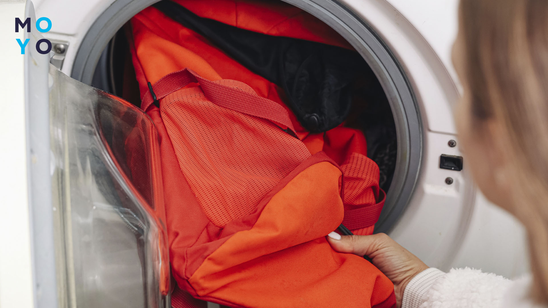 вещи после стирки в машинке