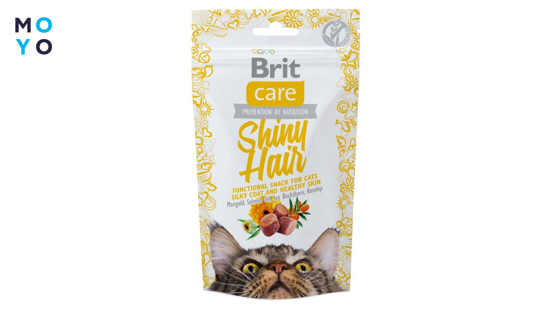 Кошачье лакомство Brit Care Shiny Hair