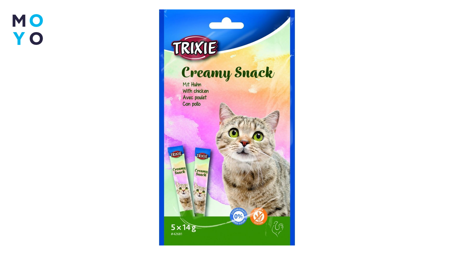 Лакомство для котов Trixie Creamy Snacks с курицей