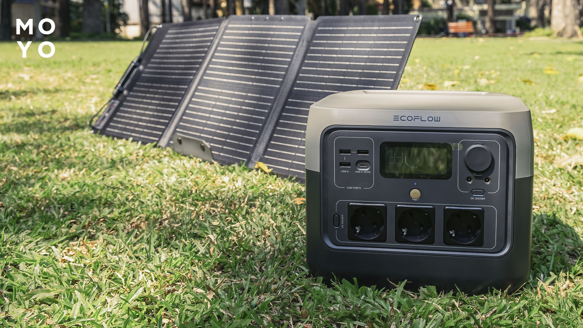 заряджати Екофлоу від сонячної панелі