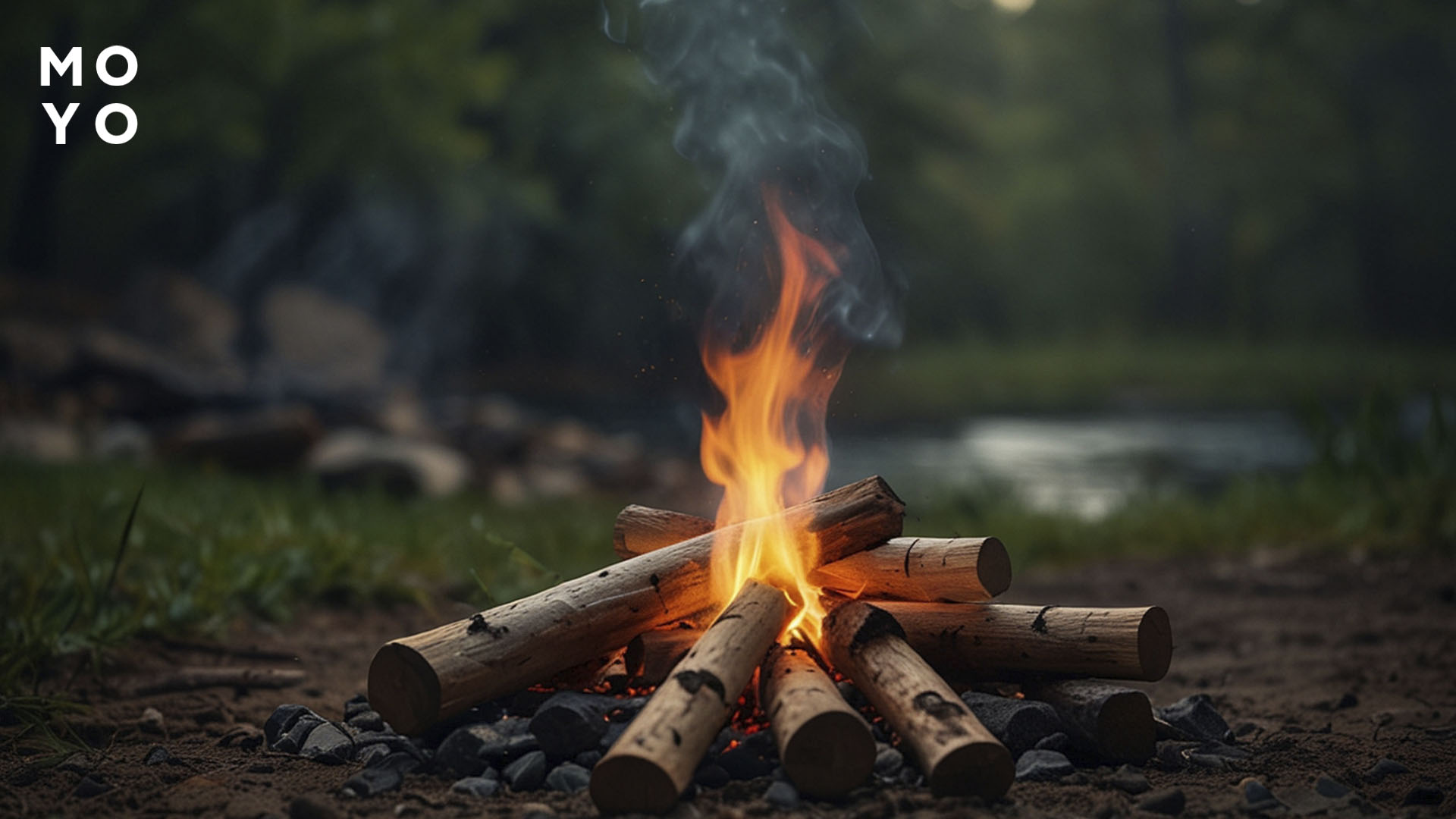 Костровая зона при организации кемпинга