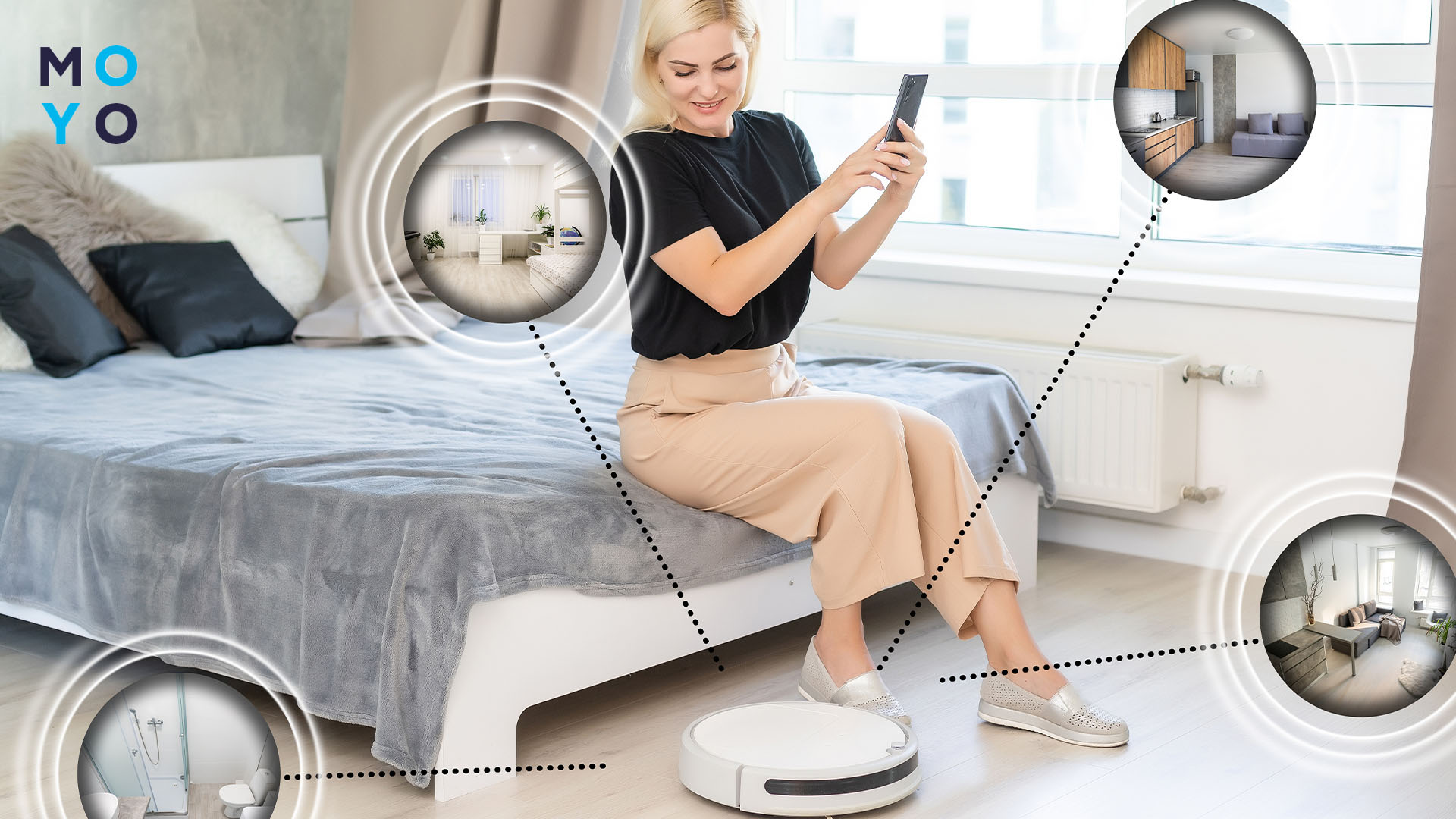 подключить робот пылесос к интернету