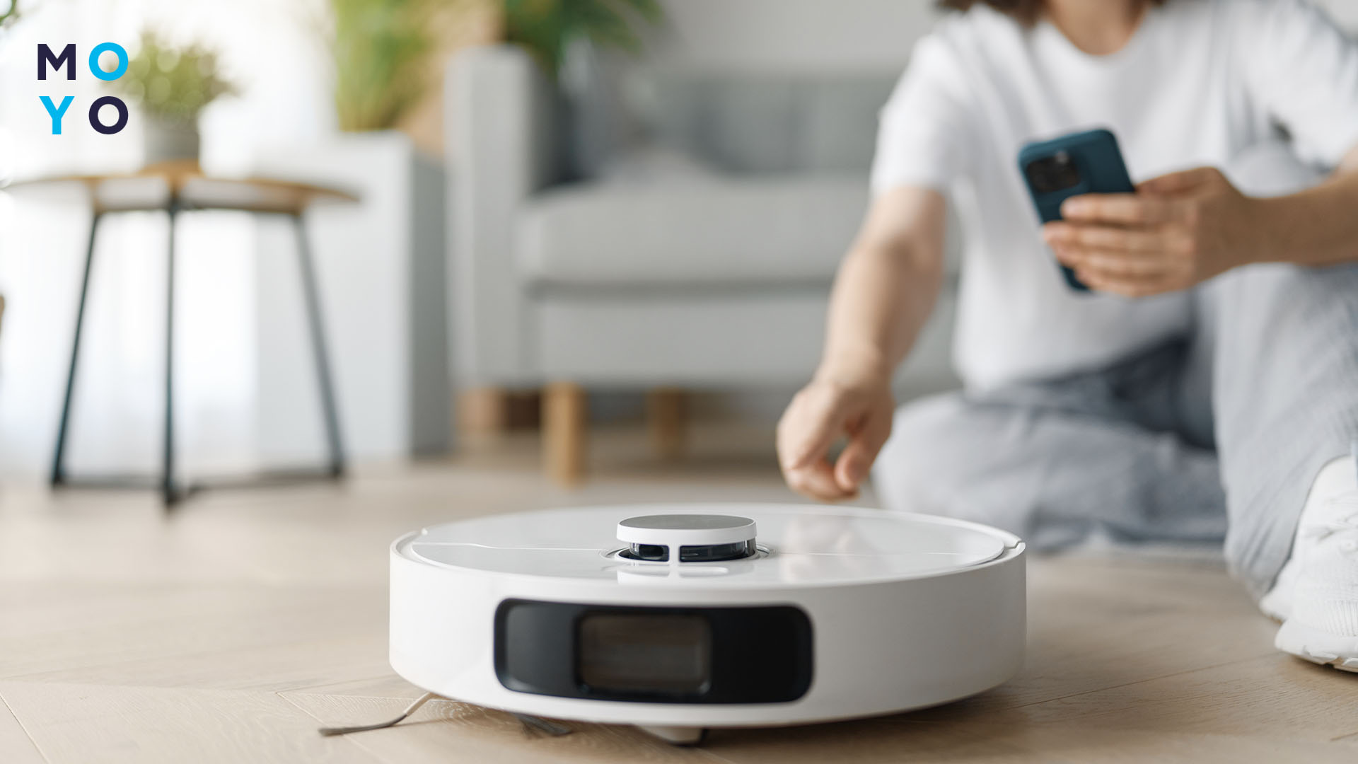 Під'єднати робот пилосос до телефону