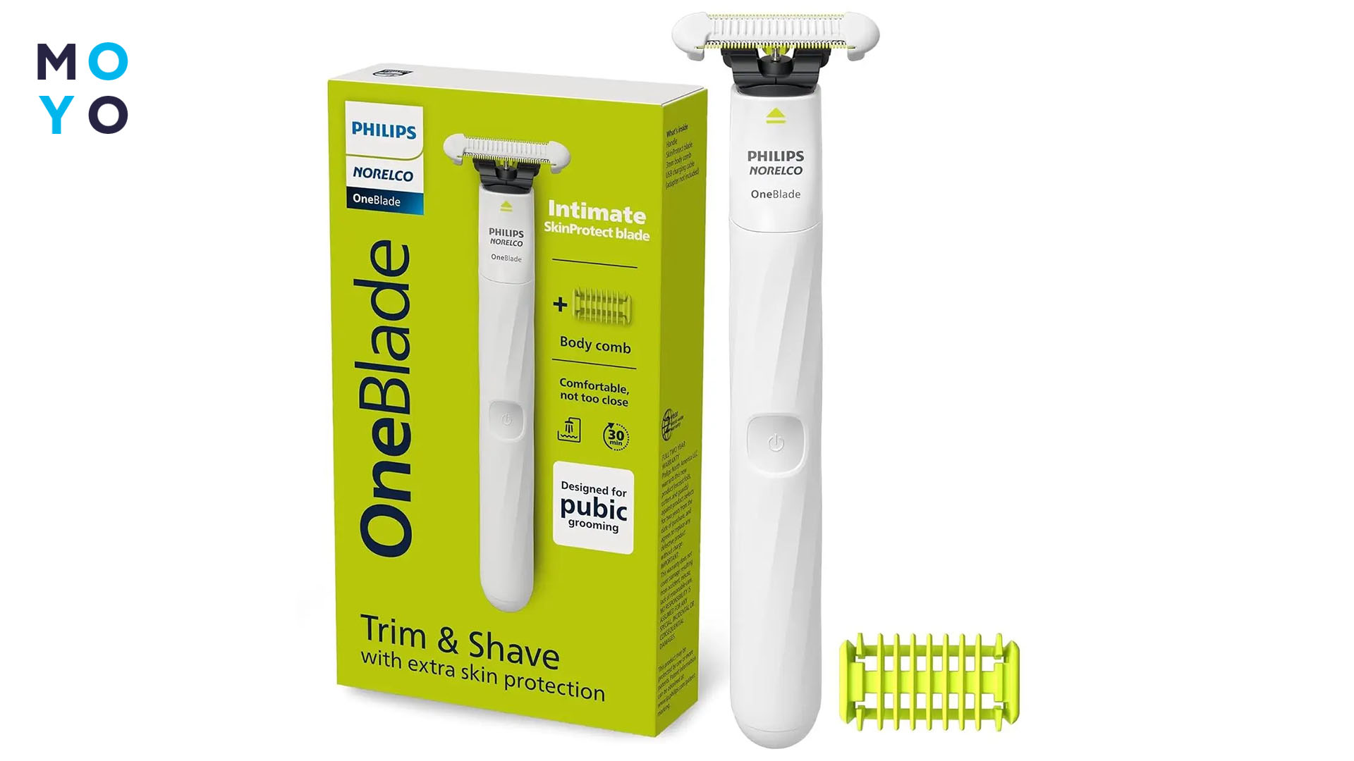 Philips OneBlade Intimate триммер для тела