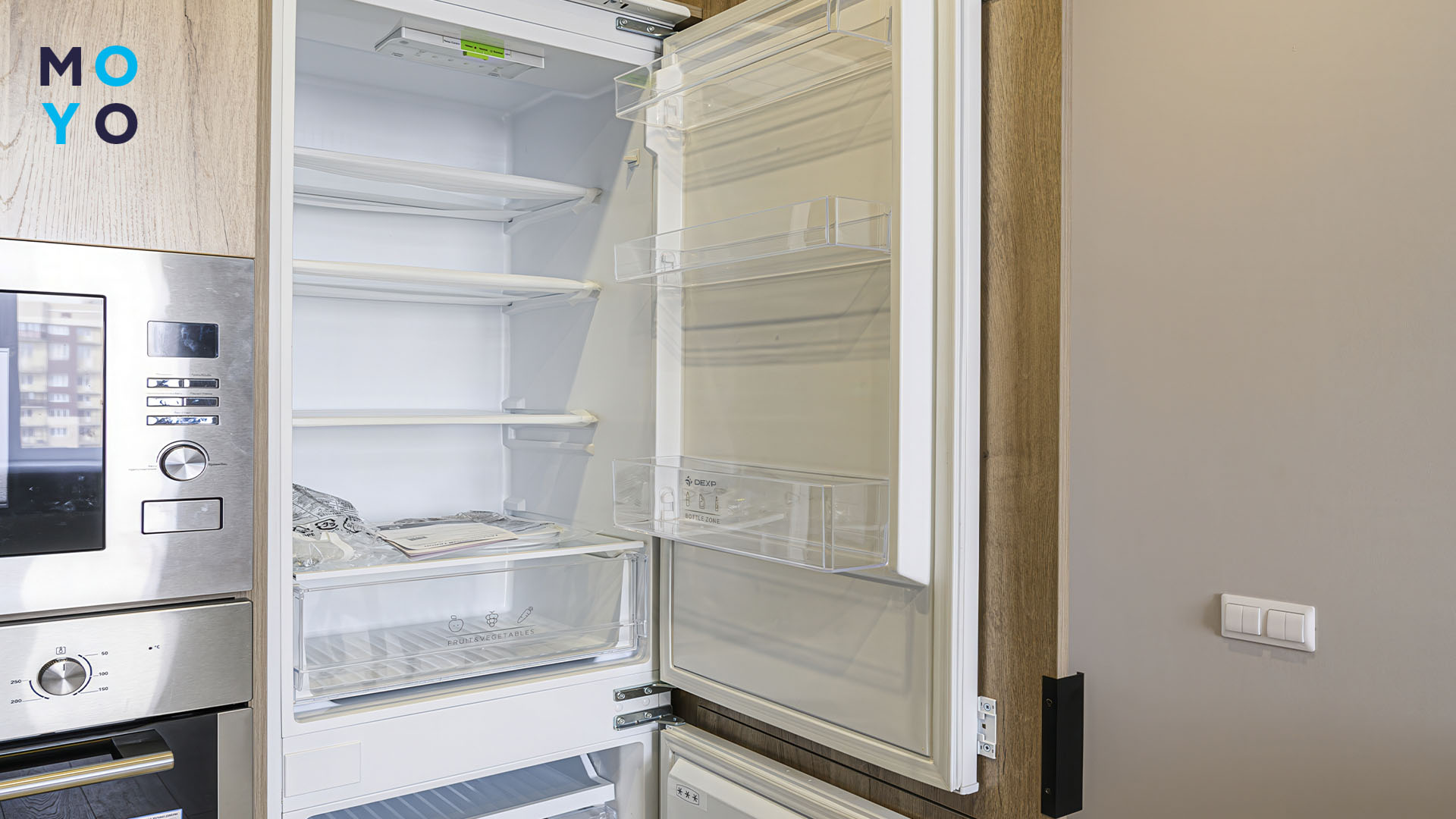 камеры хранения встроенного холодильника