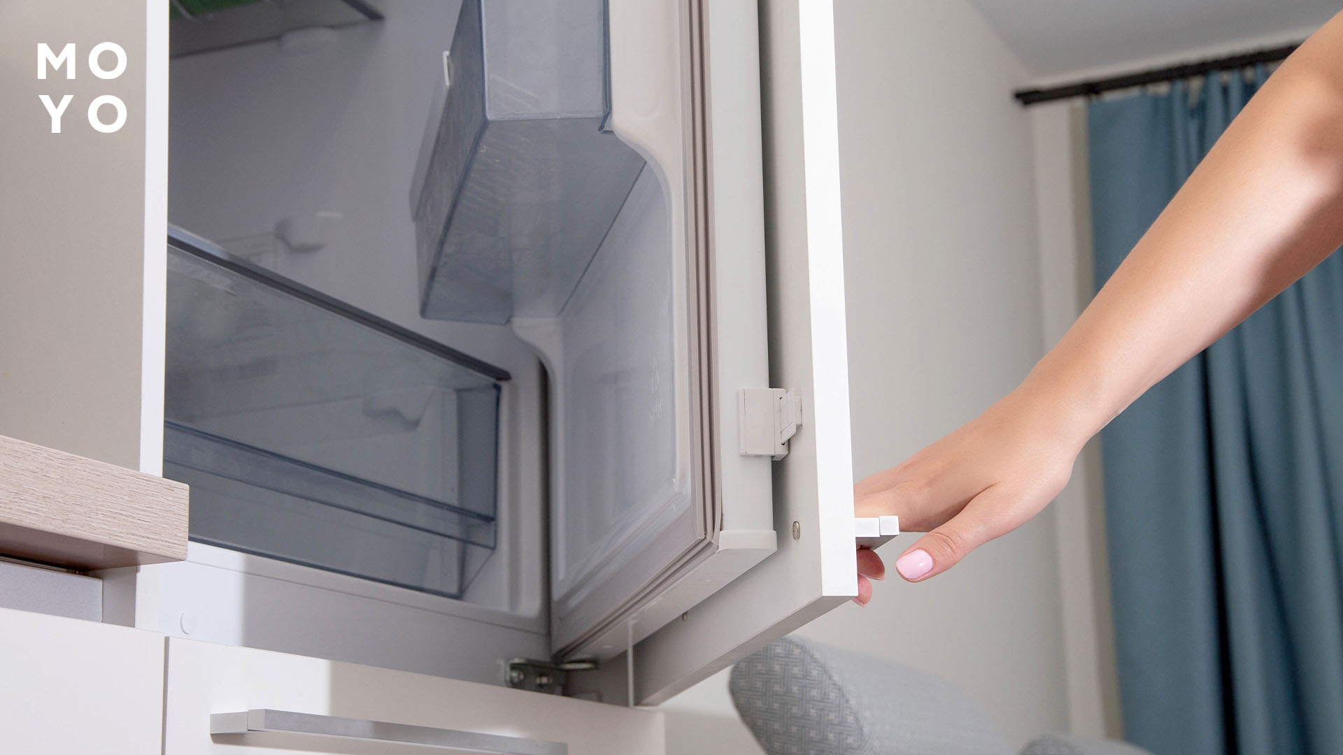 полиці вбудованого холодильника