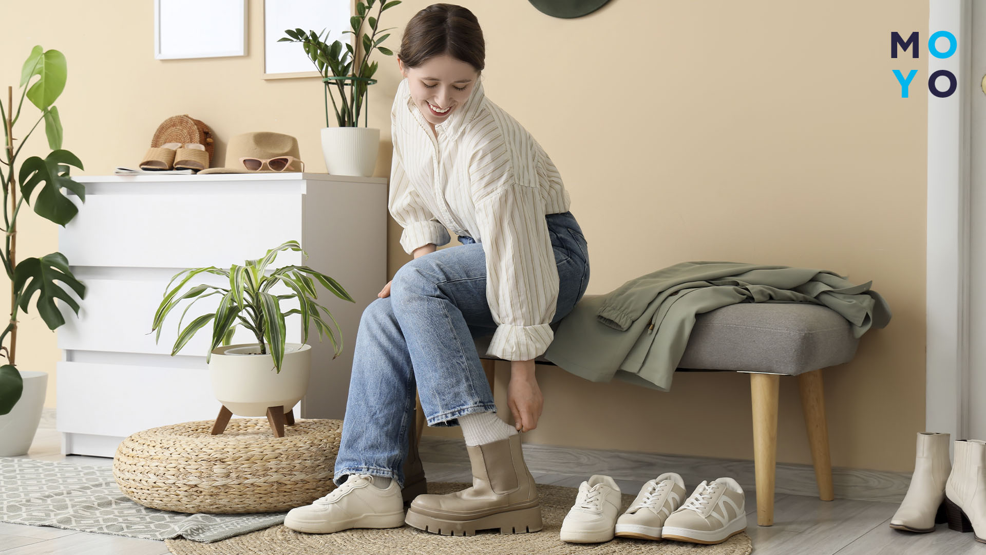 примірка взуття