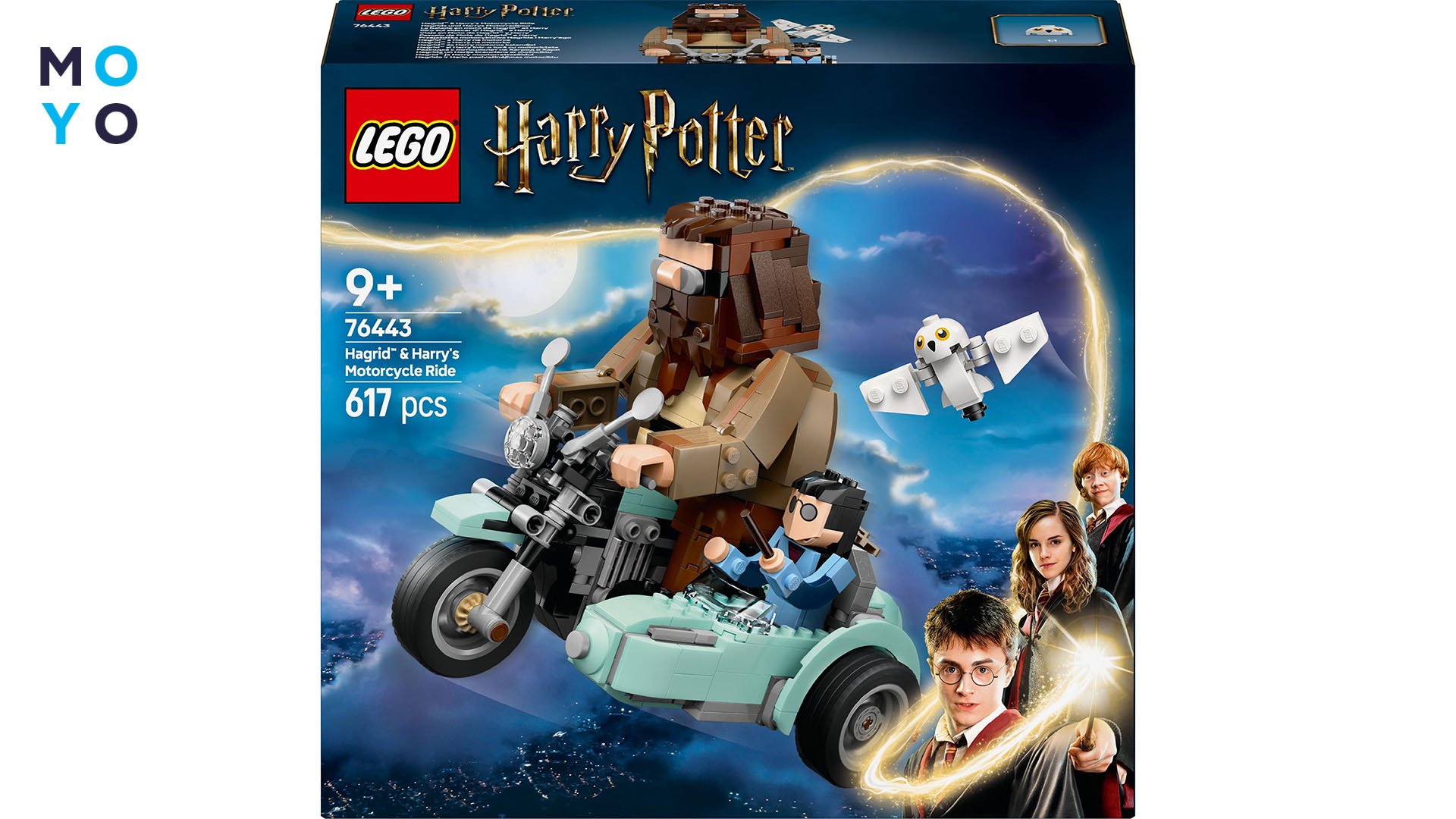 LEGO 76443 Harry Potter Поїздка Геґріда і Гаррі на мотоциклі