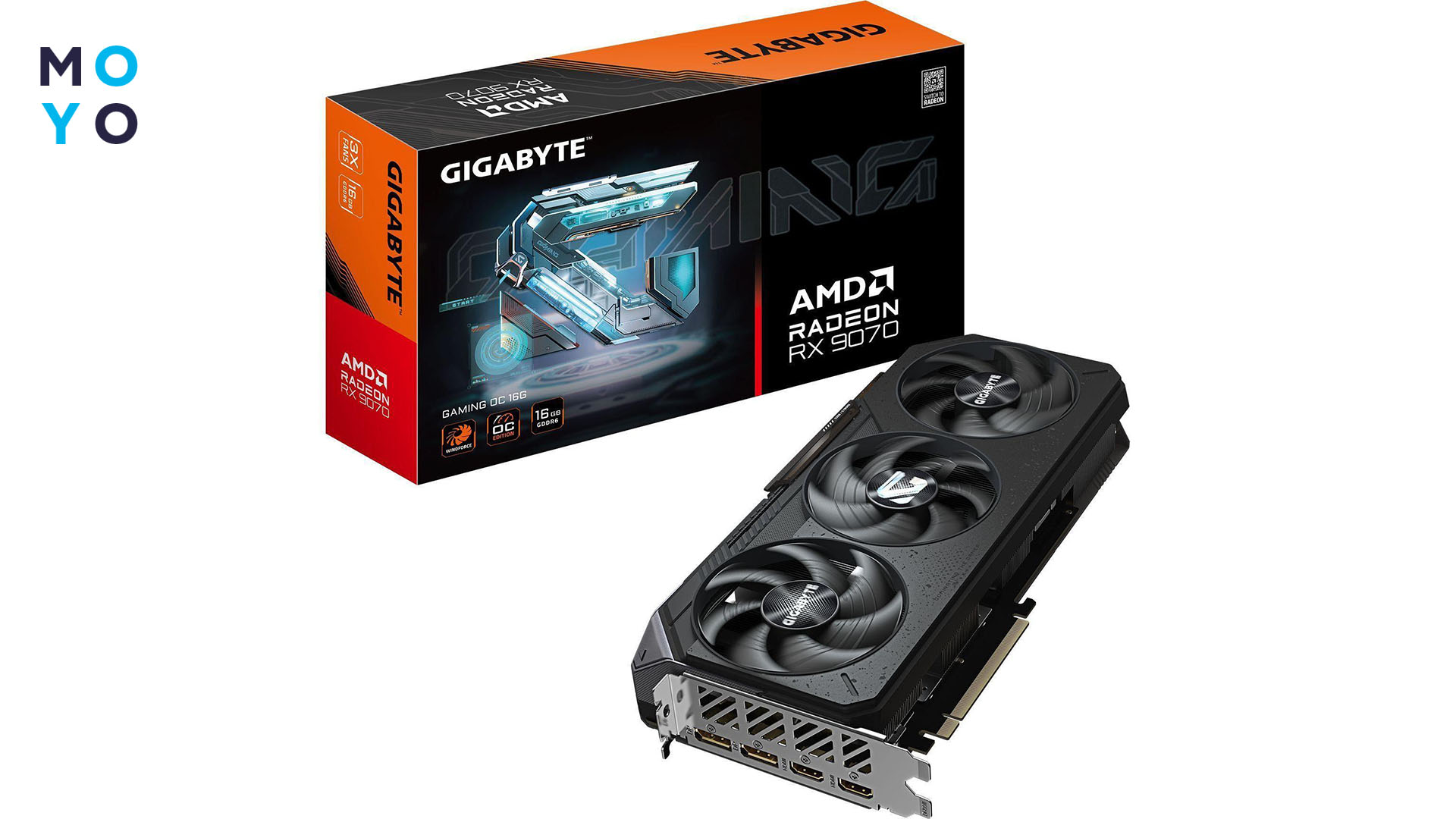 GIGABYTE Radeon RX 9070 16GB GAMING OC (GV-R9070GAMING_OC-16GD)