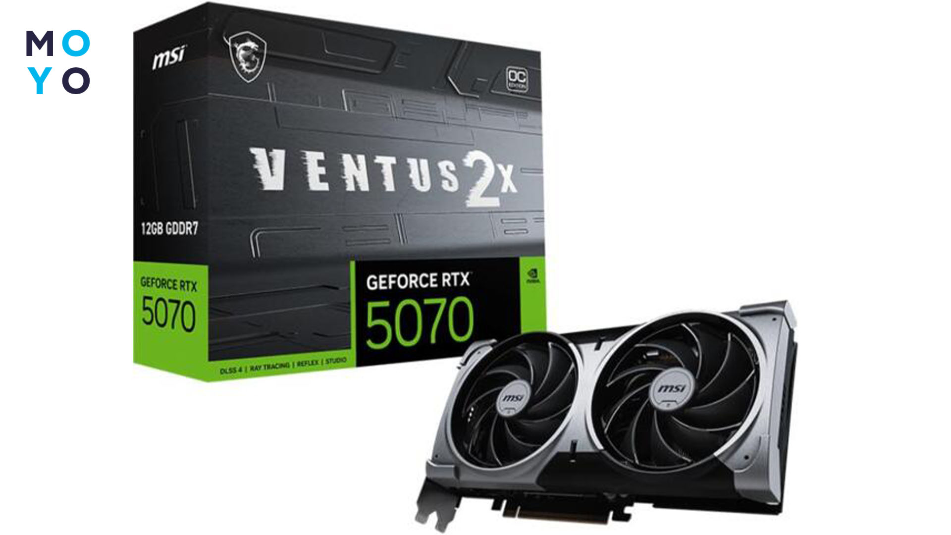 MSI GeForce RTX 5070 12GB GDDR7 VENTUS 2X OC
