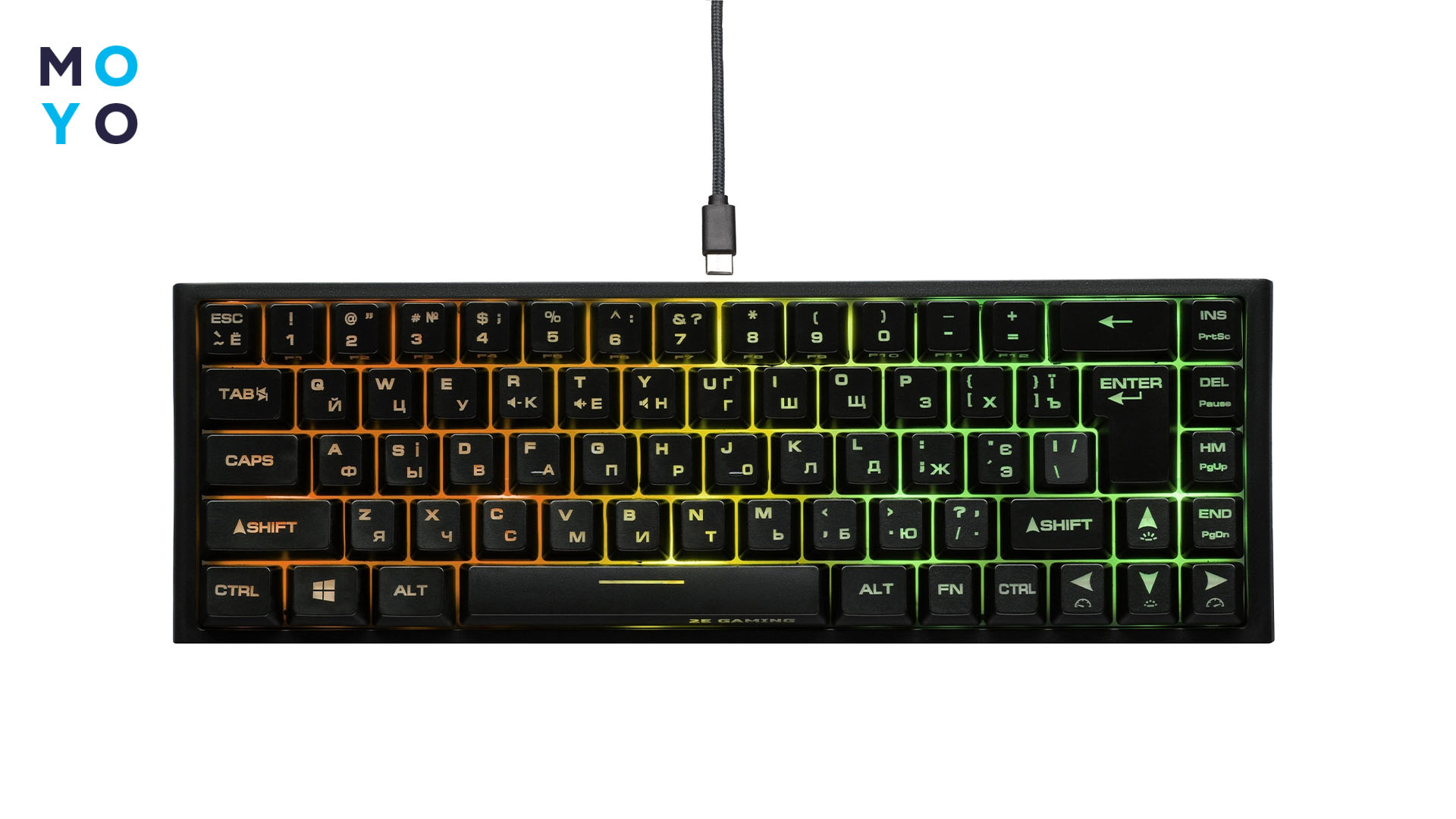 Клавиатура 2E Gaming KG360 RGB WL
