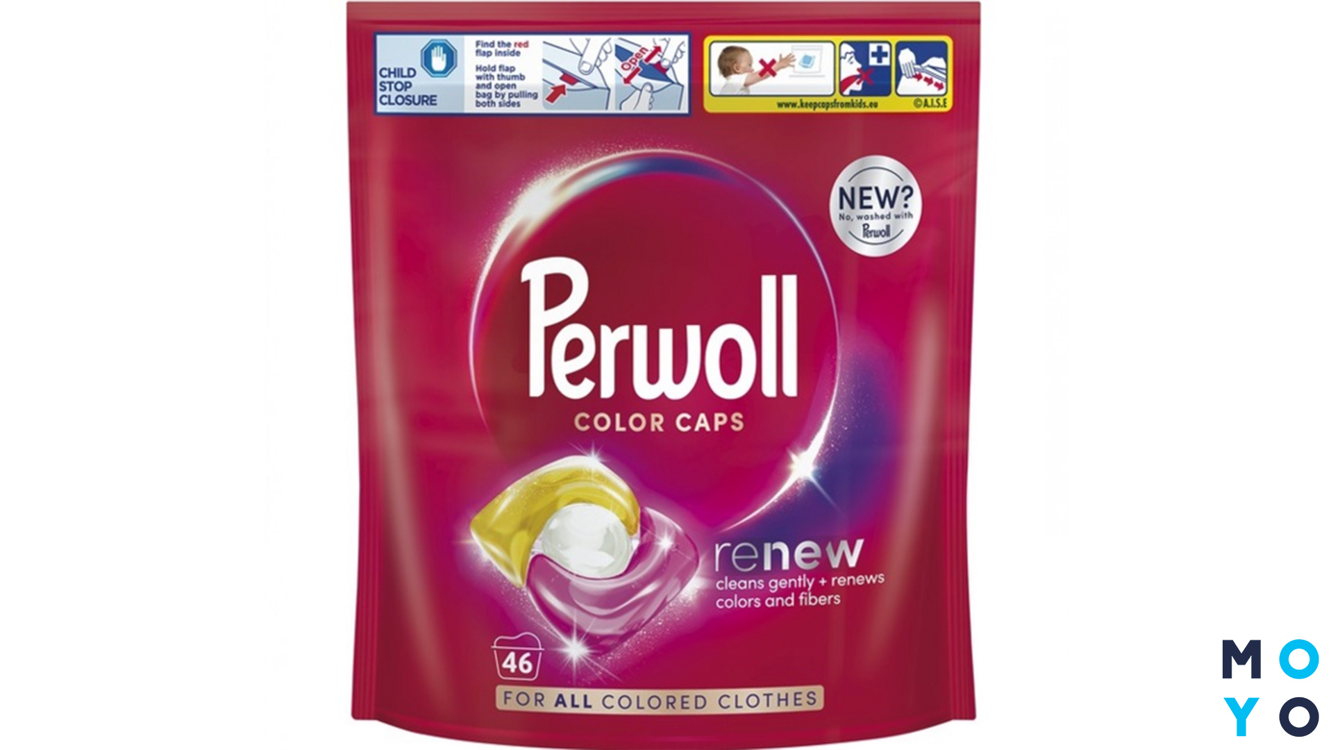 Perwoll Renew Color Detergent Caps