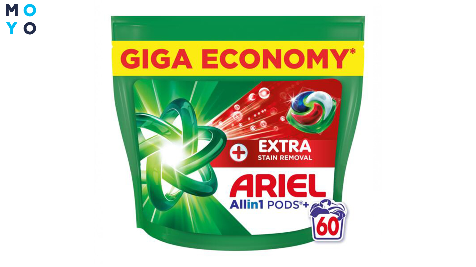 Ariel Pods+ All-in-1 Extra Stain Removal