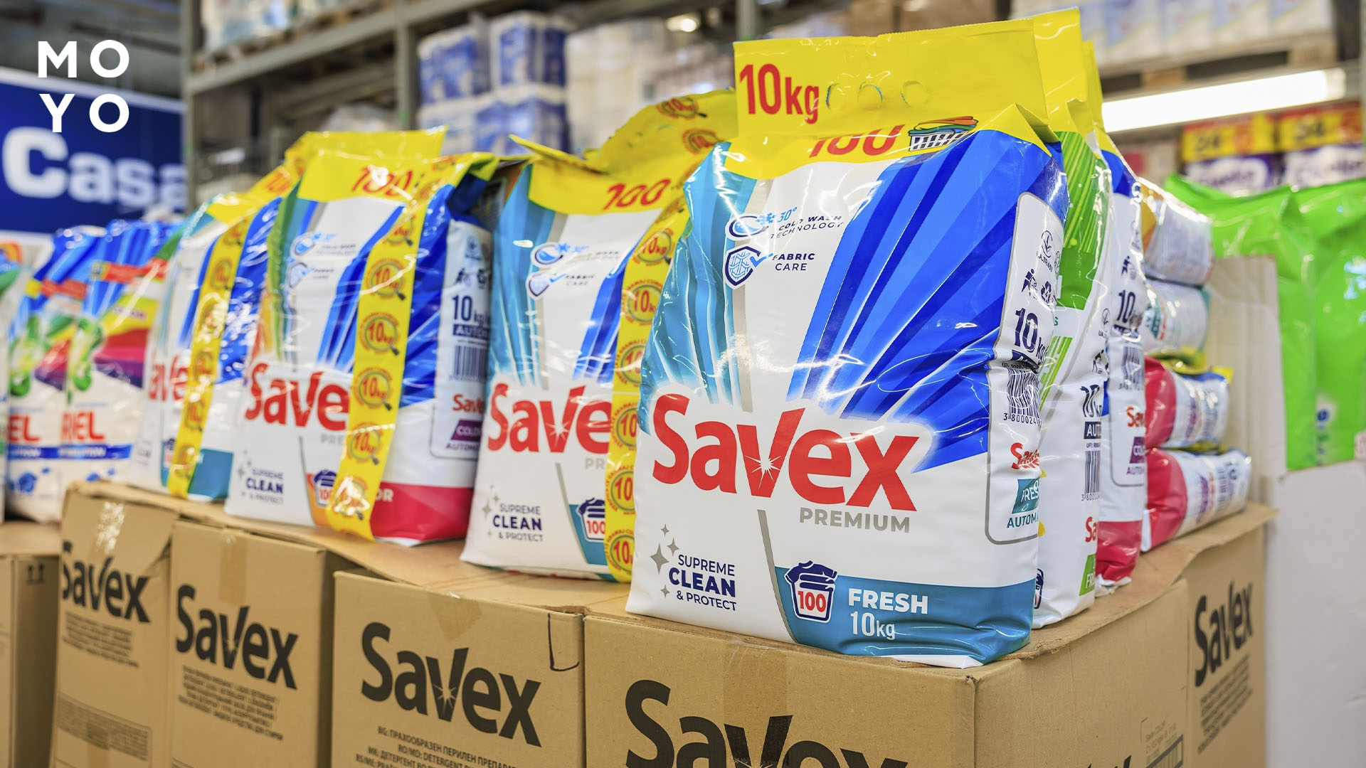 порошки для стирки Savex