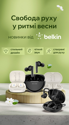 Свобода руху у ритмі весни. Нові навушники Belkin
