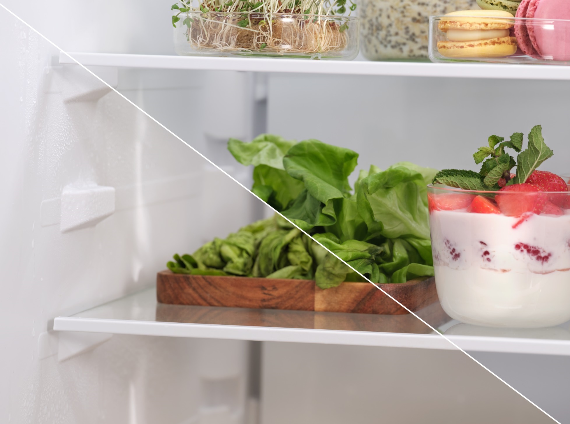 Контроль влажности для свежей зелени