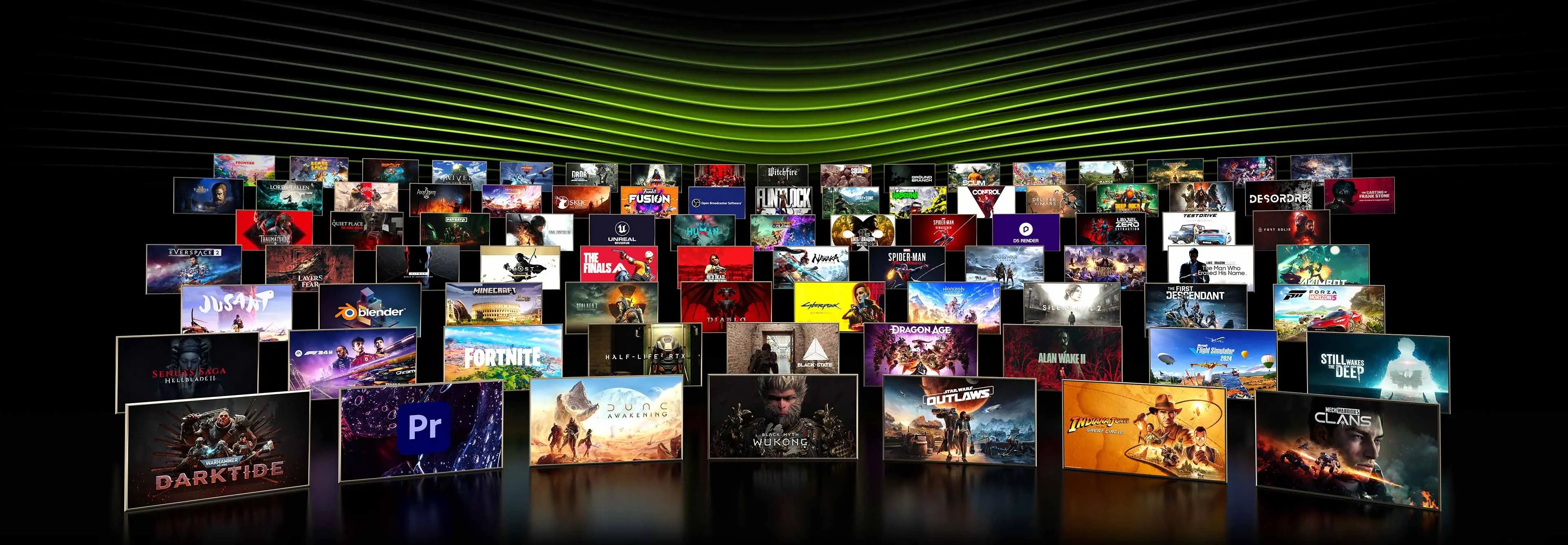 Ноутбуки с видеокартами GeForce серии RTX 50