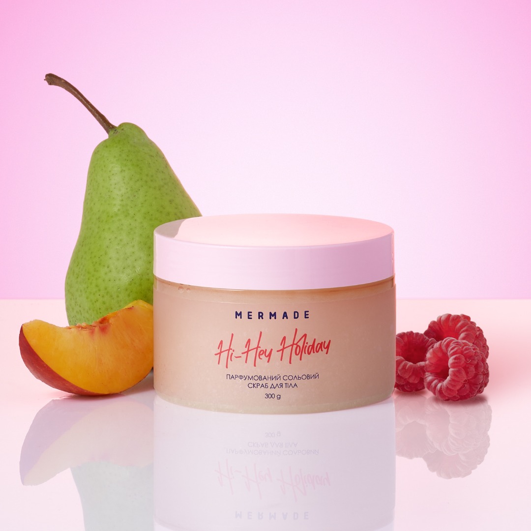 Парфюмированный солевой скраб для тела MERMADE Hi-Hey Holiday