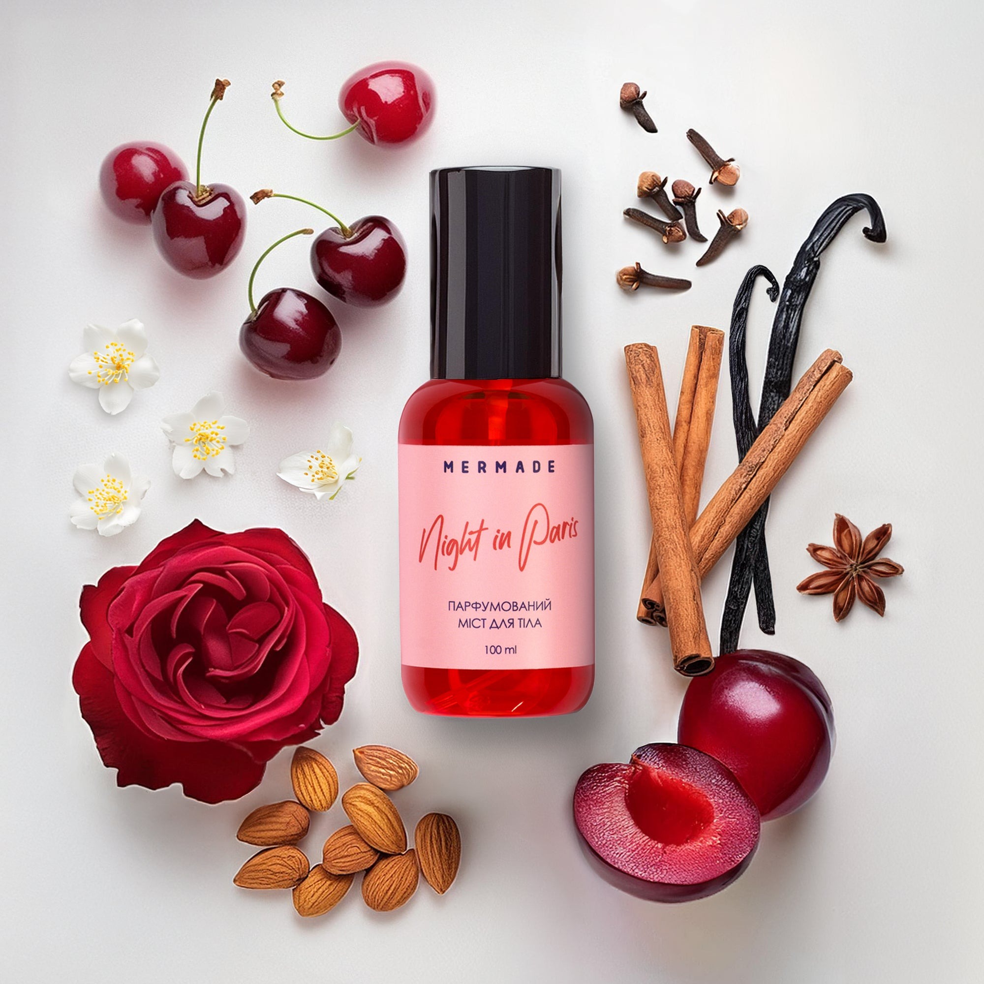 Парфюмированный мист для тела MERMADE Night in Paris